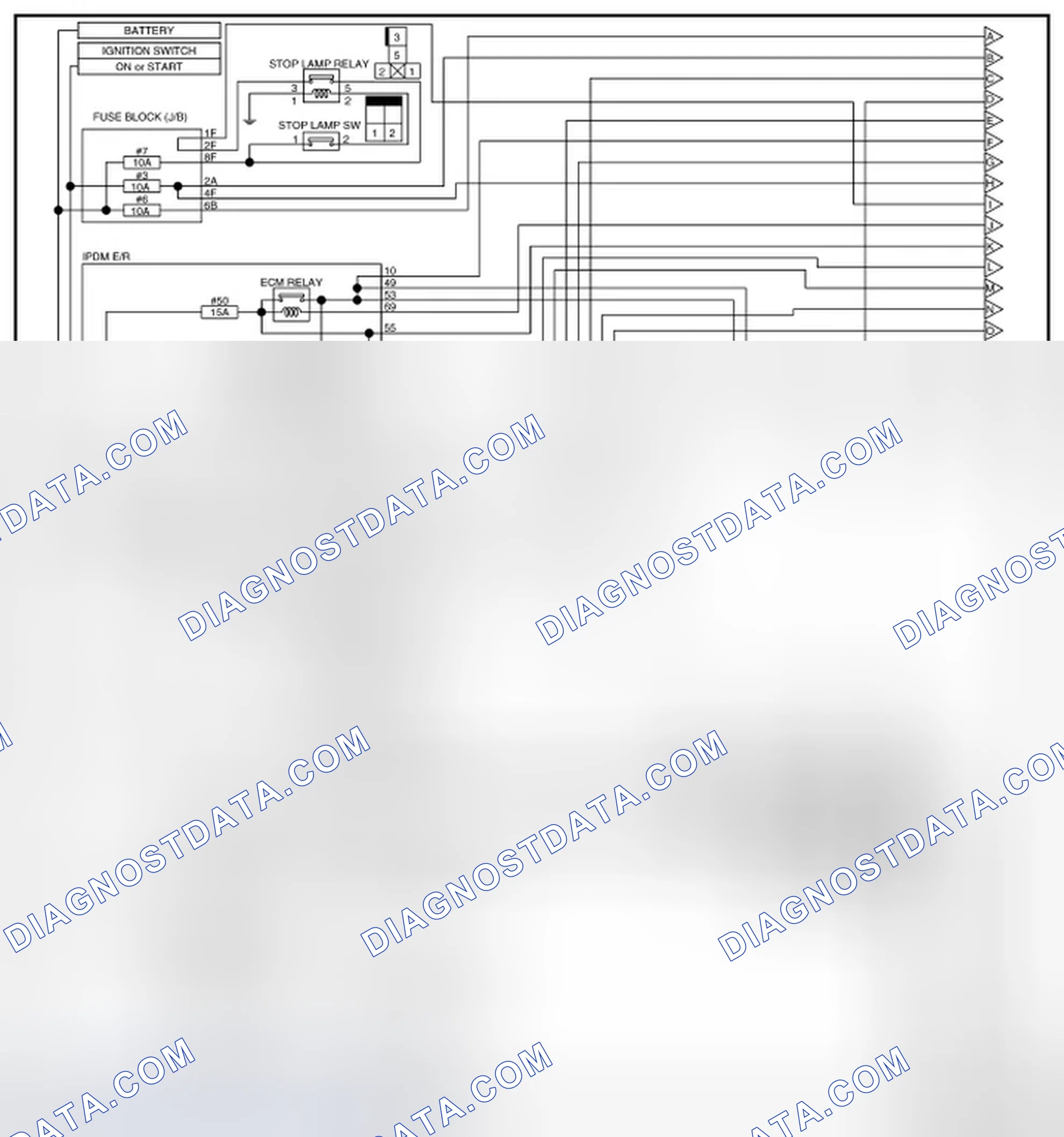 Scheme 4: ENGINE CONTROL SYSTEM: Circuit Diagram