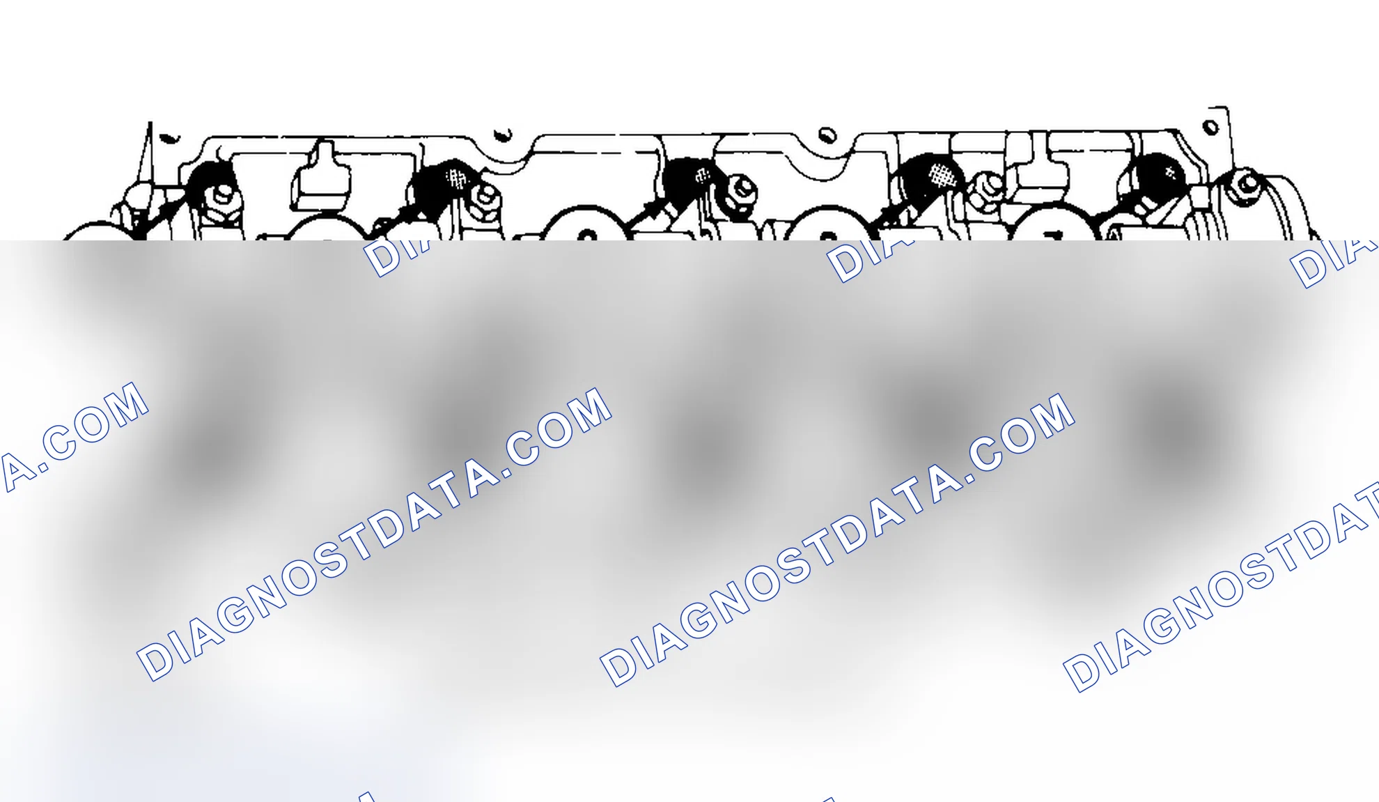 Scheme 3: Typical Cylinder Head Tightening or Loosening Sequence