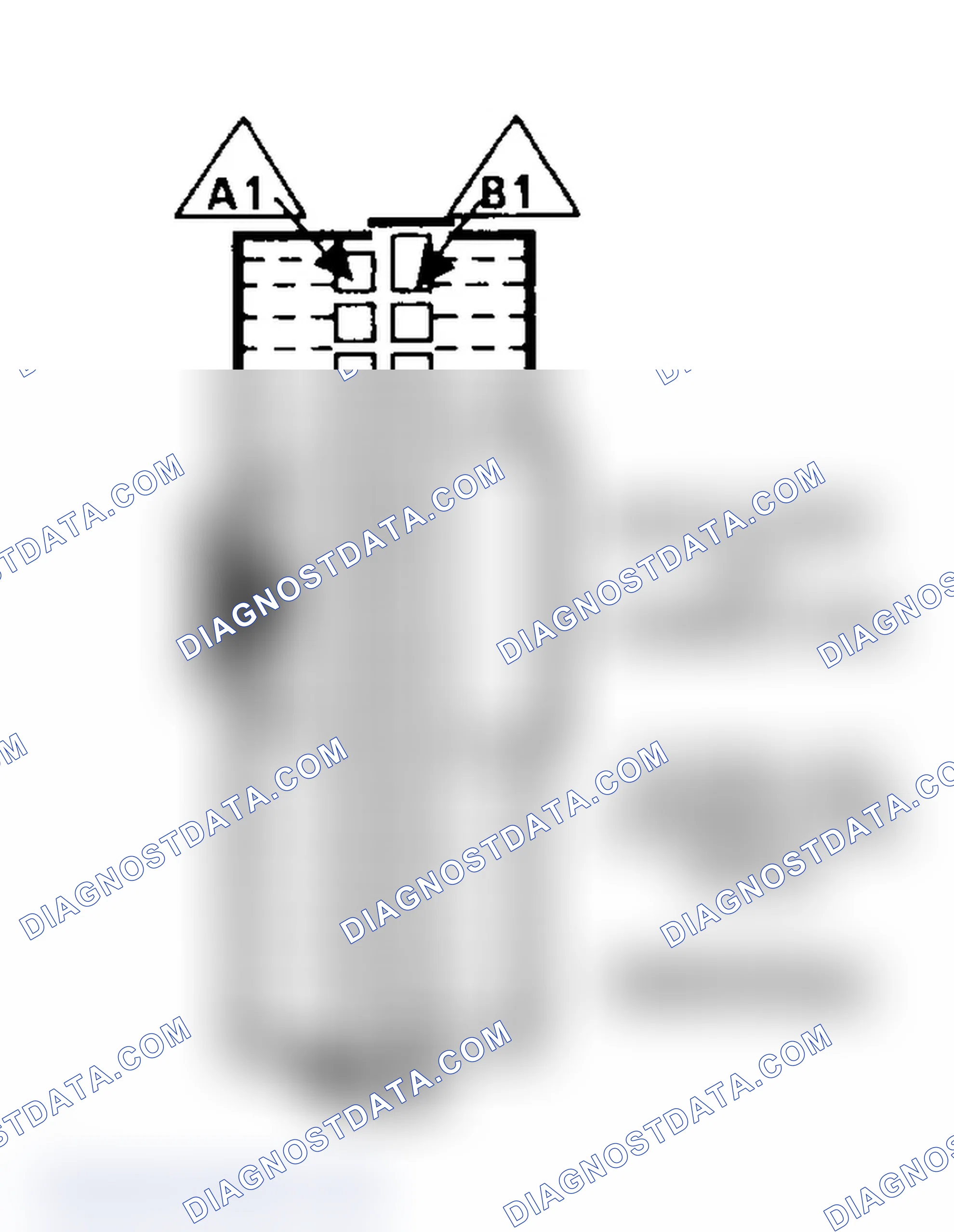 Scheme 18: PCM Terminal A-B Connector - Red (1 Of 4) ("C" & "K" Series 4.3L & 7.4L With M/T)