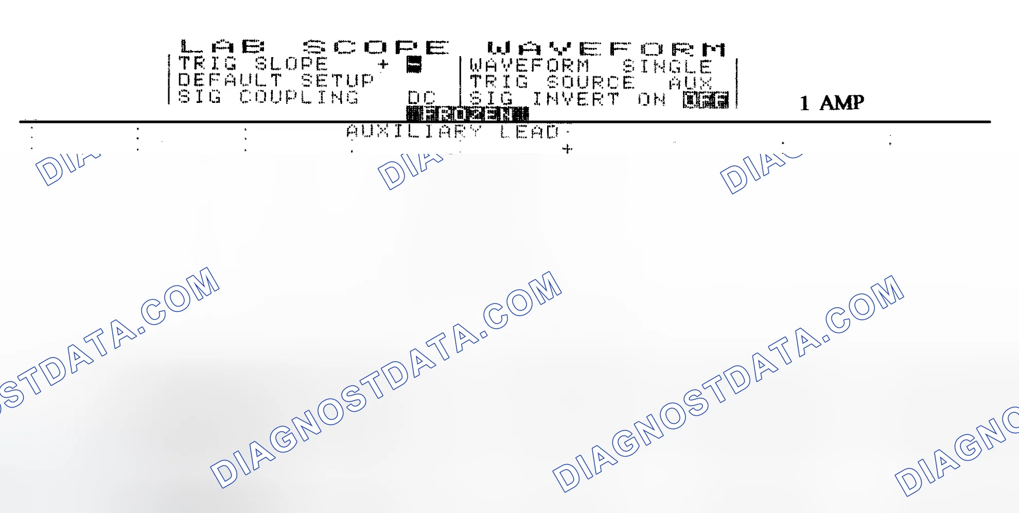 Scheme 20: Single Injector w/Normal Current Flow - Current Pattern