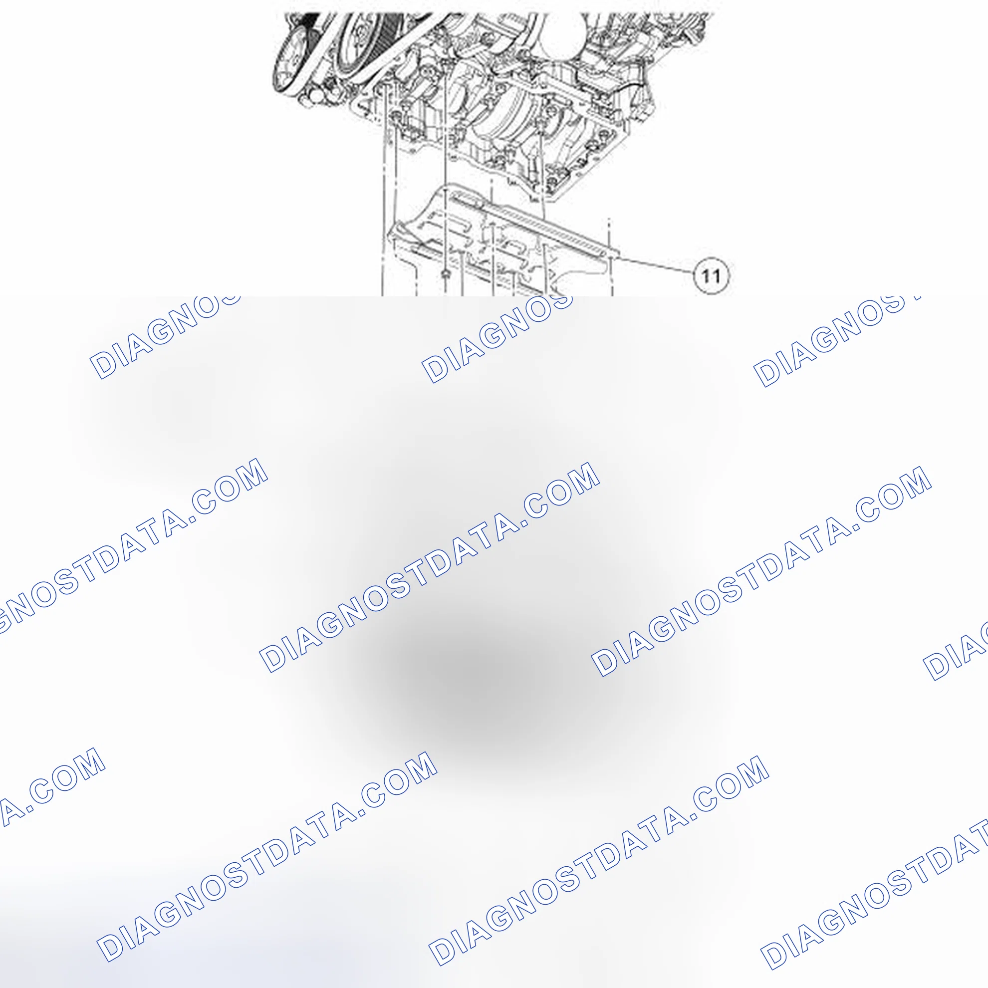 Scheme 109: Engine Lubrication Components - Exploded View