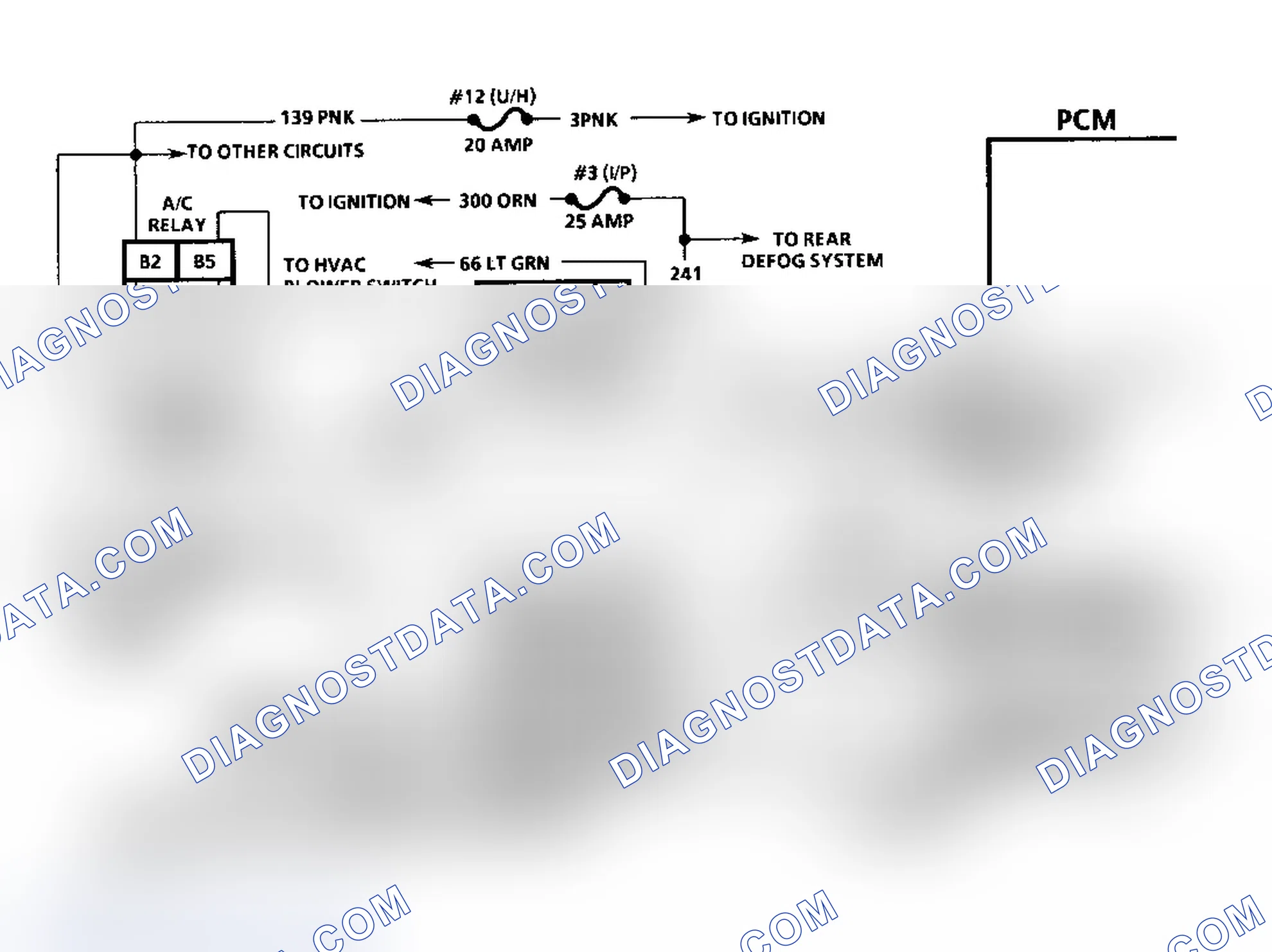 Scheme 4: CHART C-10 - A/C COMPRESSOR CLUTCH CIRCUIT DIAGNOSIS