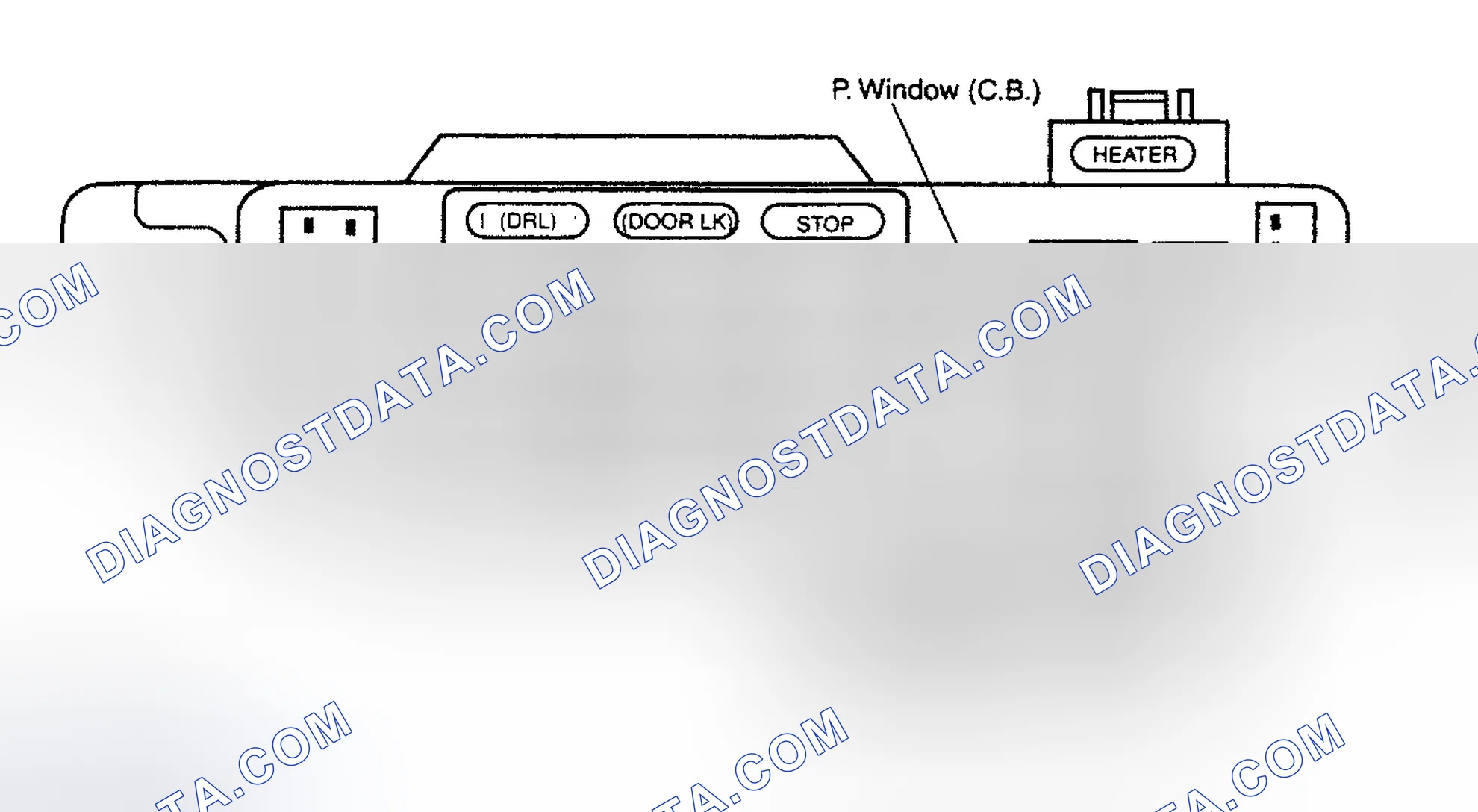 Scheme 4: INSTRUMENT PANEL FUSE PANEL IDENTIFICATION - COUPE