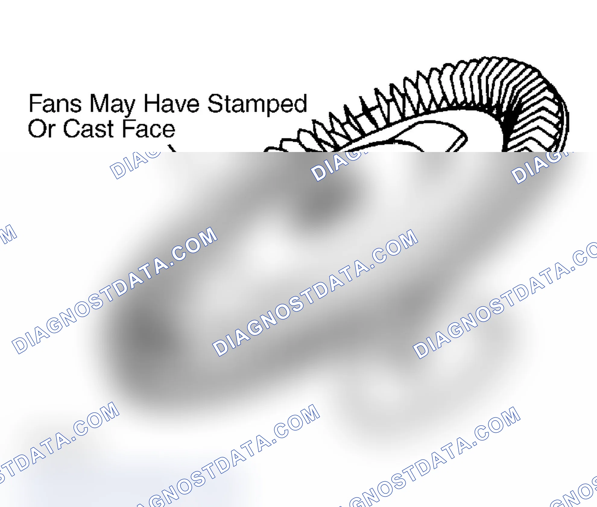 Scheme 7: Thermostatically Controlled Fan Assembly Shown with stamped face and bi-metallic coil spring.