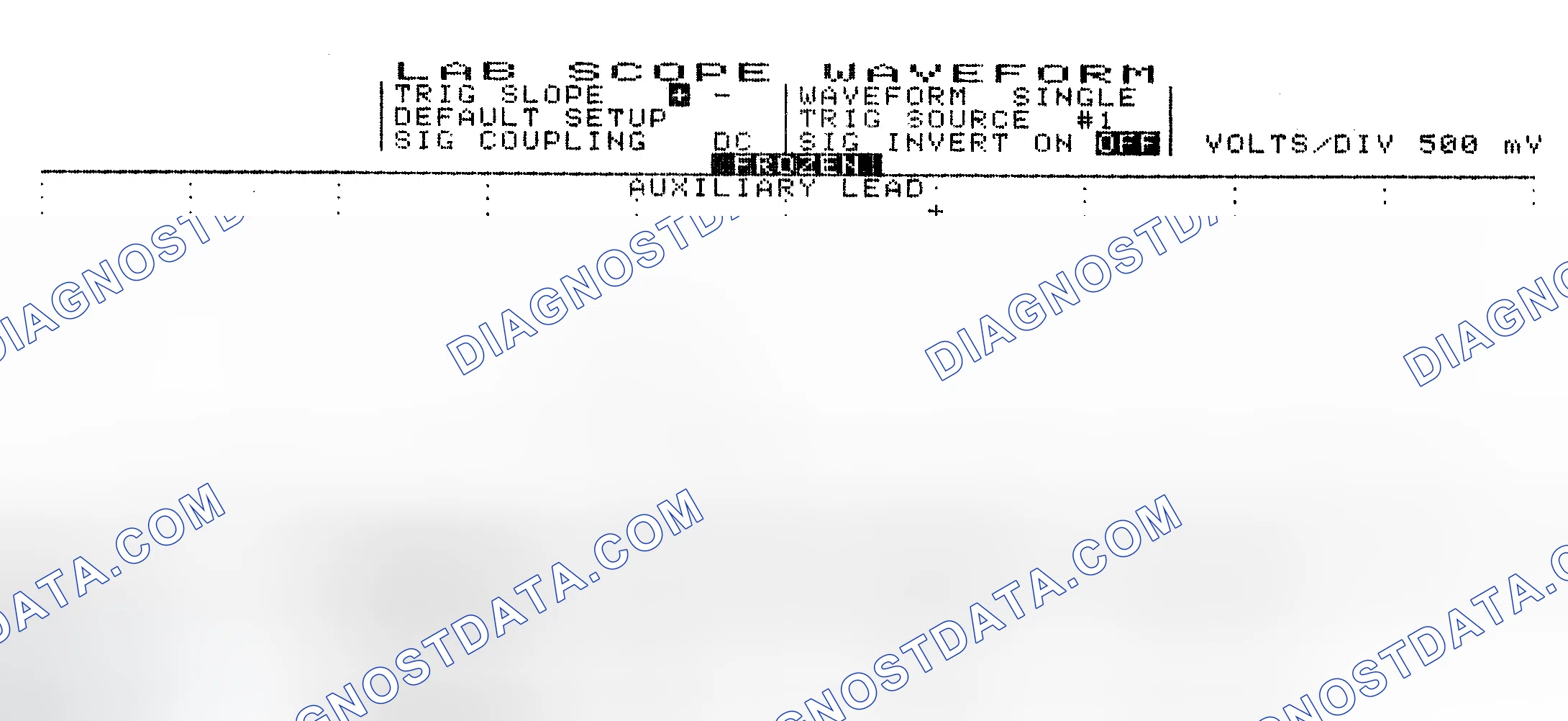 Scheme 10: Single Injector w/Excessive Current Flow - Current Pattern