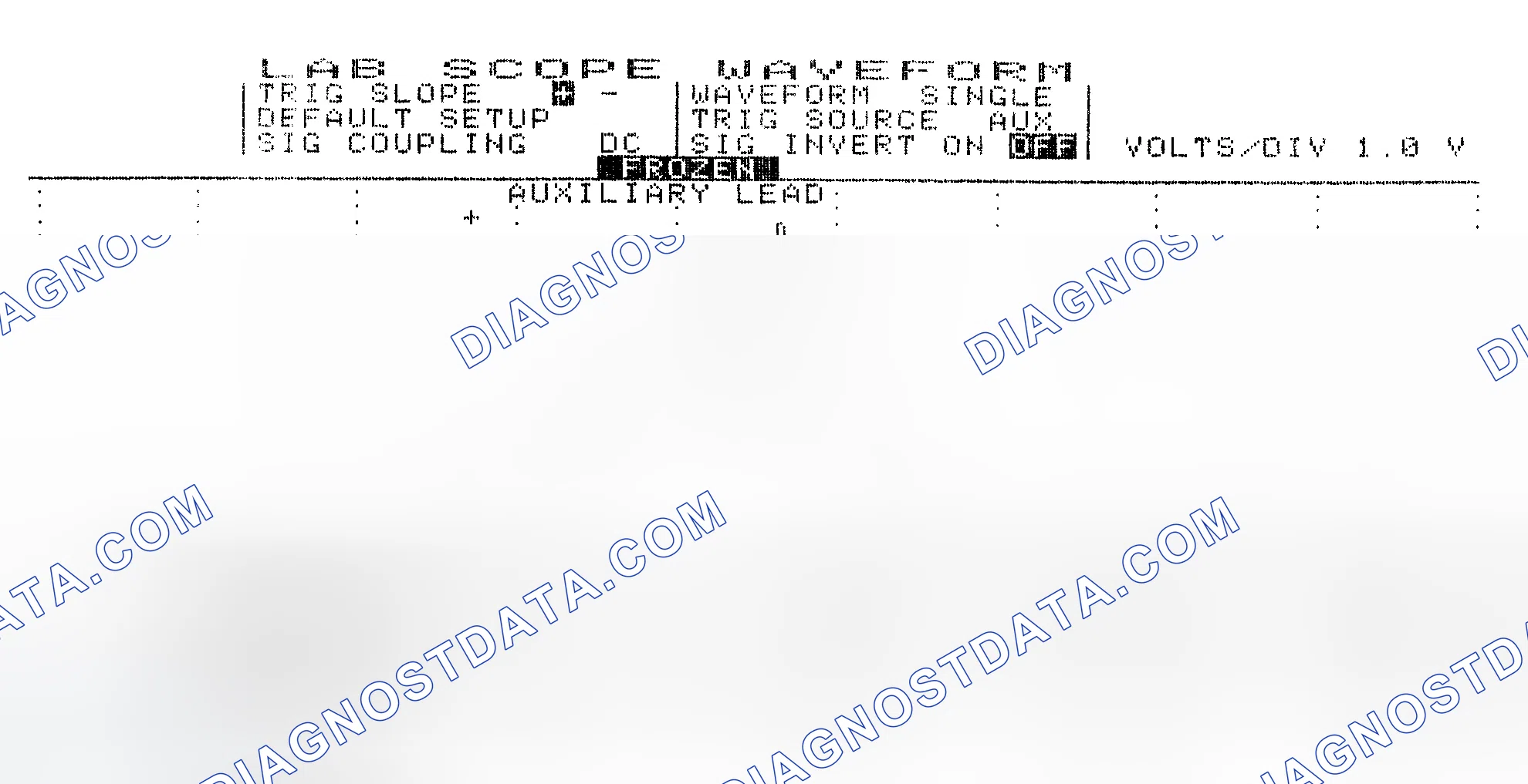 Scheme 19: Single Injector w/Excessive Current Flow - Current Pattern
