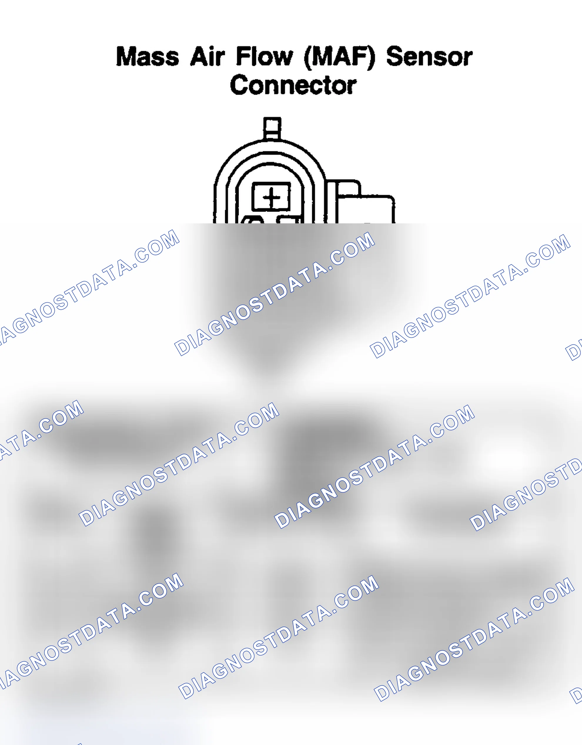Scheme 202: MASS AIR FLOW (MAF) SENSOR