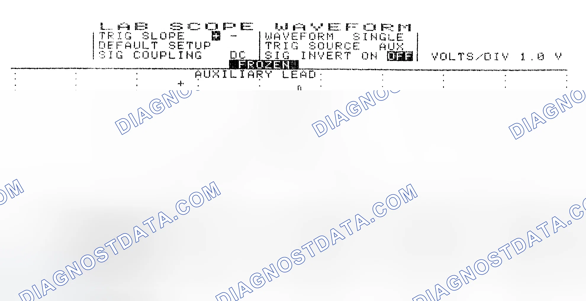 Scheme 19: Single Injector w/Excessive Current Flow - Current Pattern