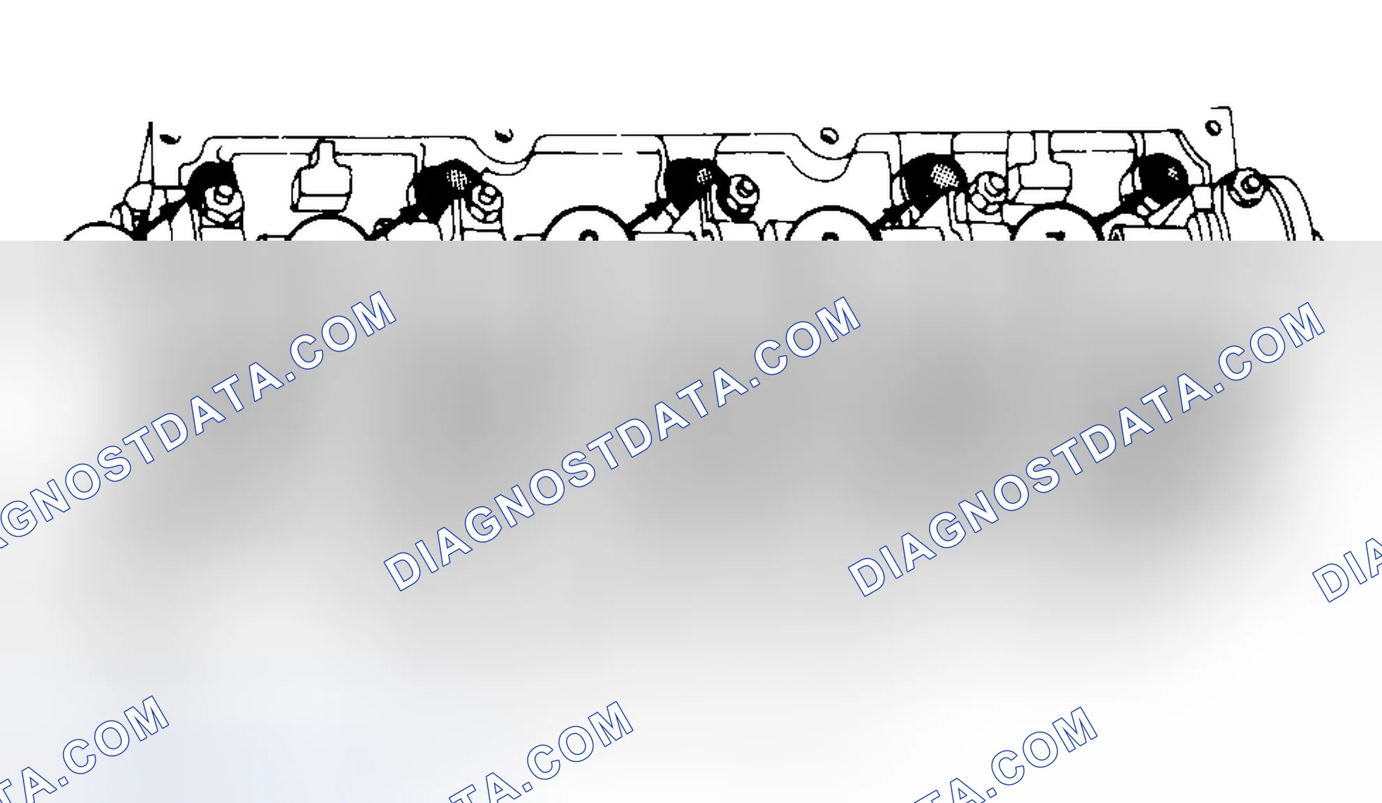 Scheme 7: Typical Cylinder Head Tightening or Loosening Sequence