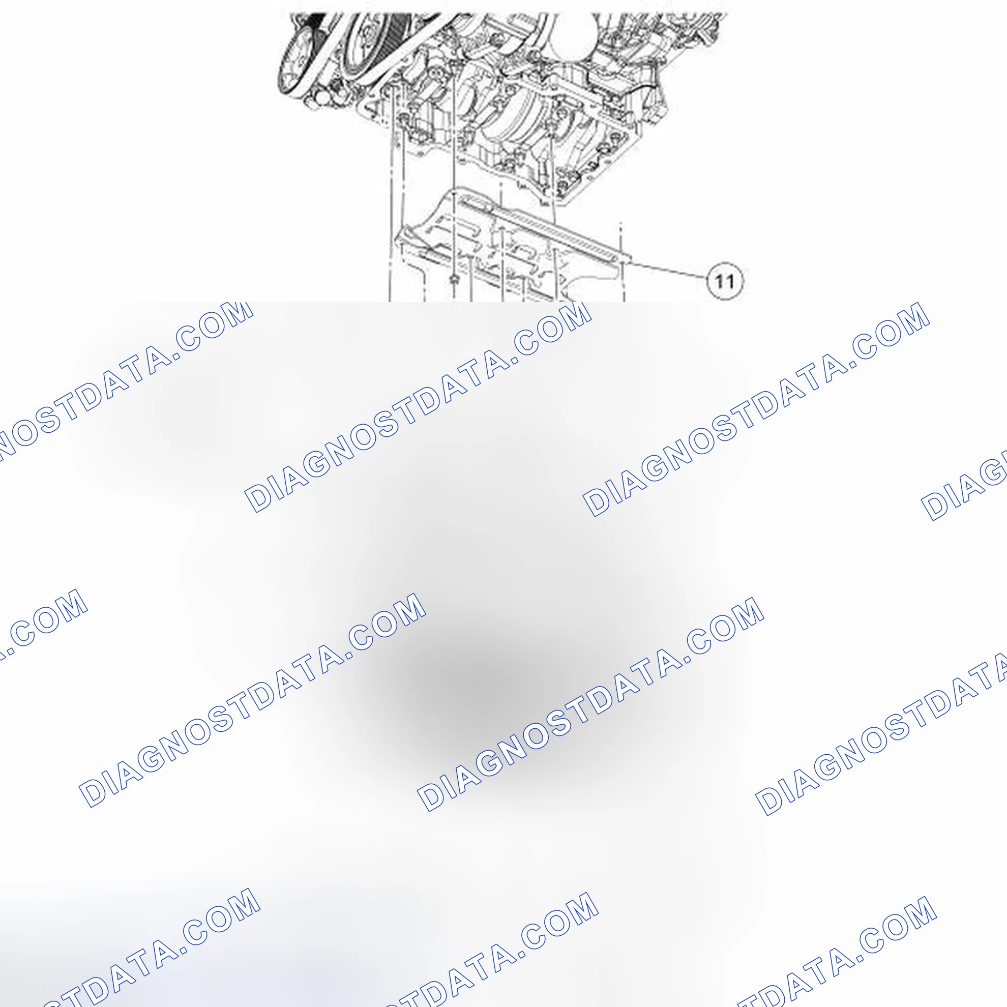 Scheme 102: Engine Lubrication Components - Exploded View