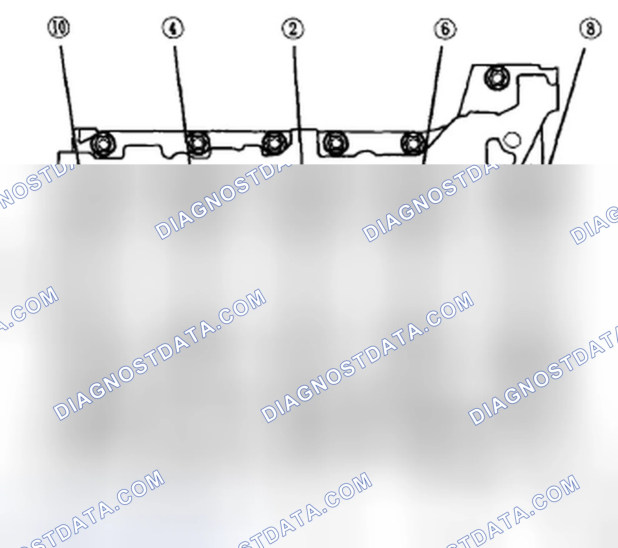 Scheme 396: Main Bearing Clearance Inspection