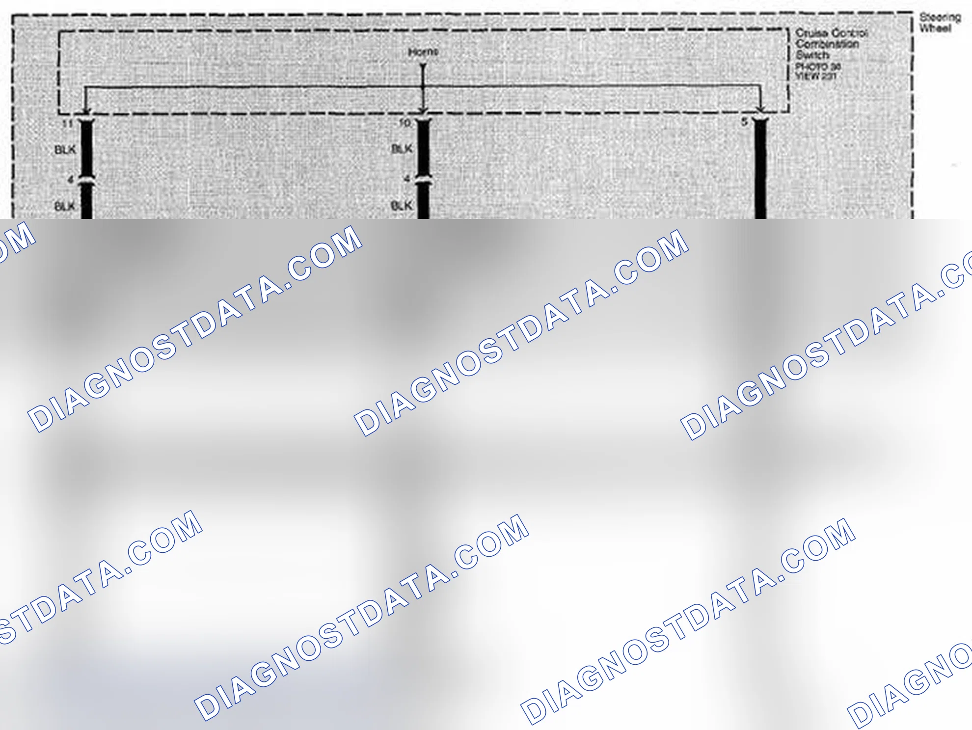Scheme 225: A/T Gear Position Indicator Circuit Diagram (Page 89-1)