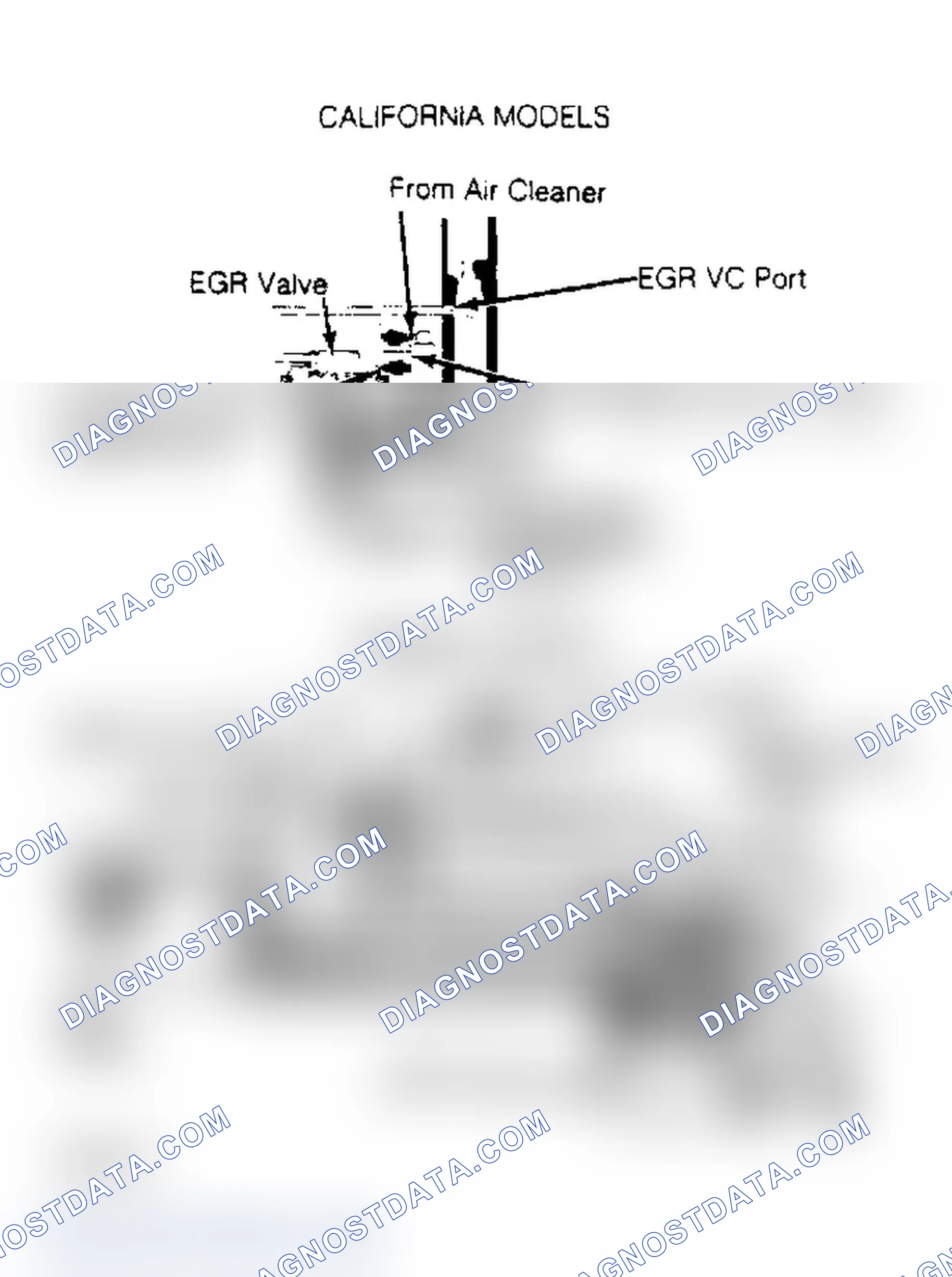 Scheme 11: EGR System (Pulsar & Sentra)