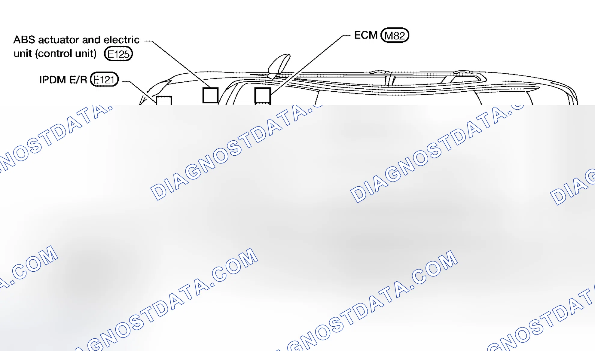 Scheme 29: Component Parts and Harness Connector Location