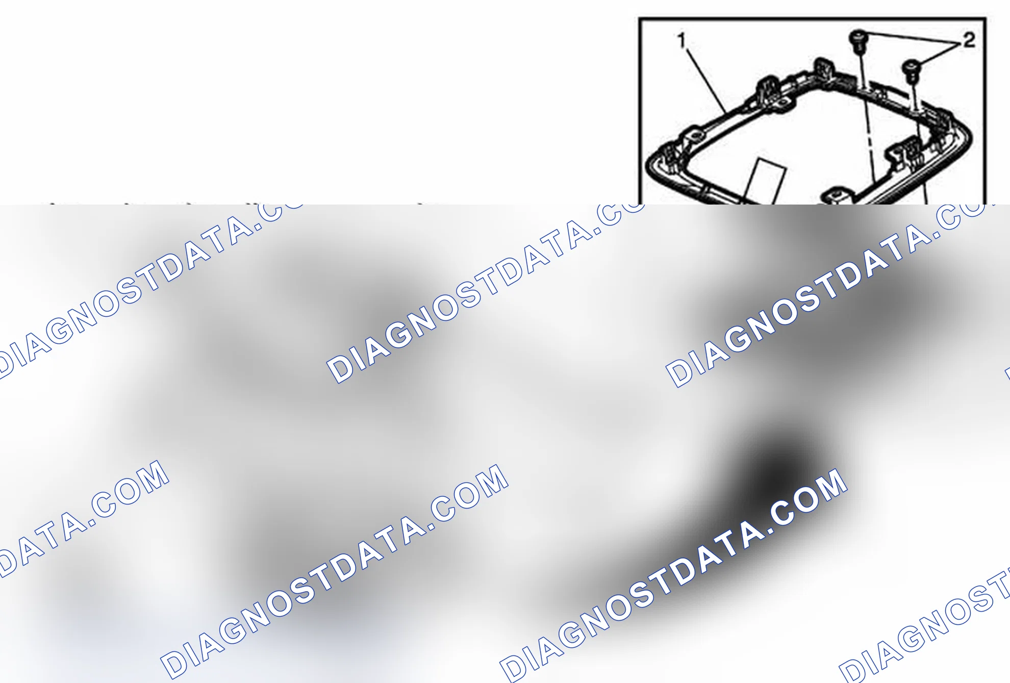 Scheme 131: Roof Console Opening Trim Plate Replacement