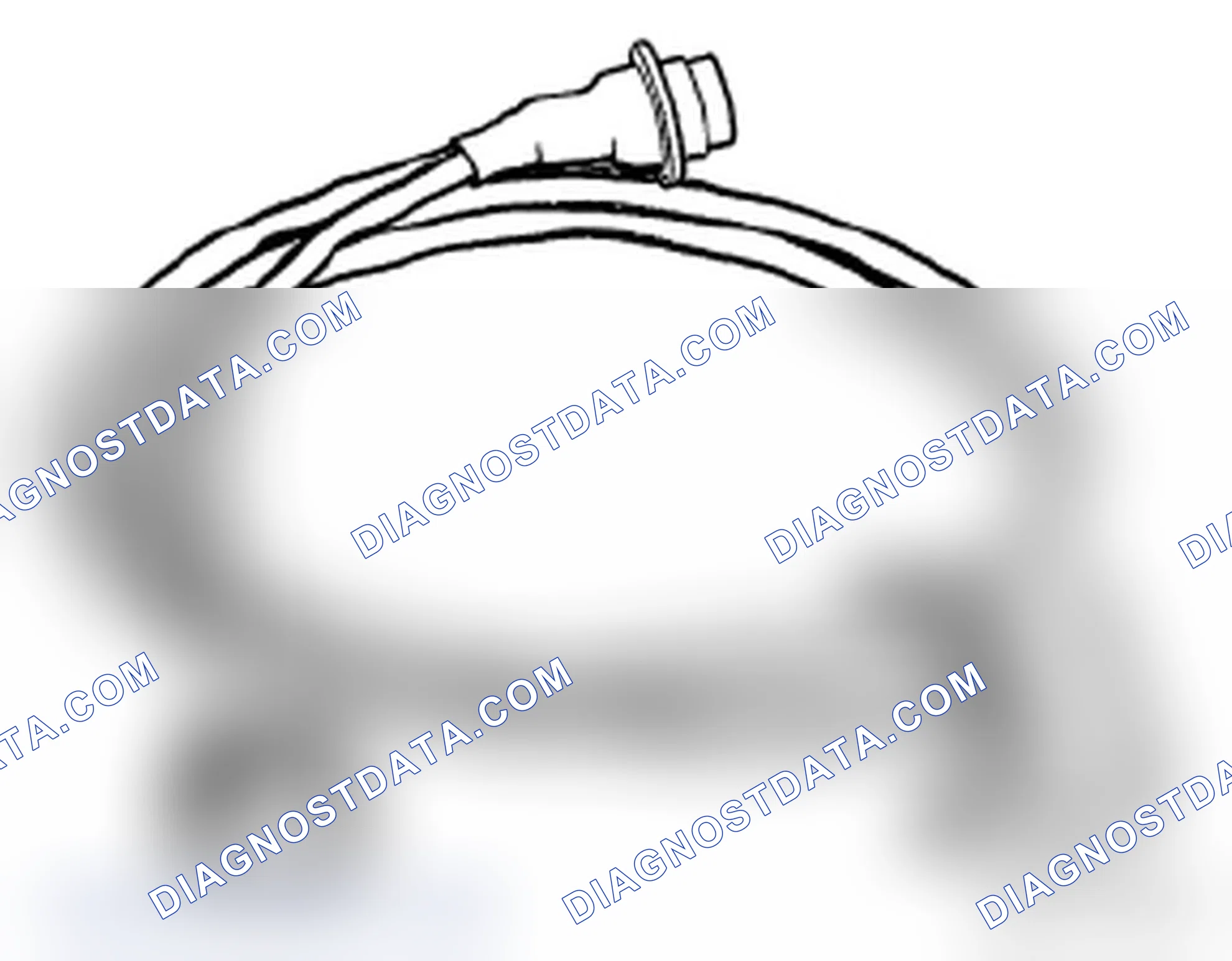 Scheme 399: 24 6 010 Test Cable, 9-Pin