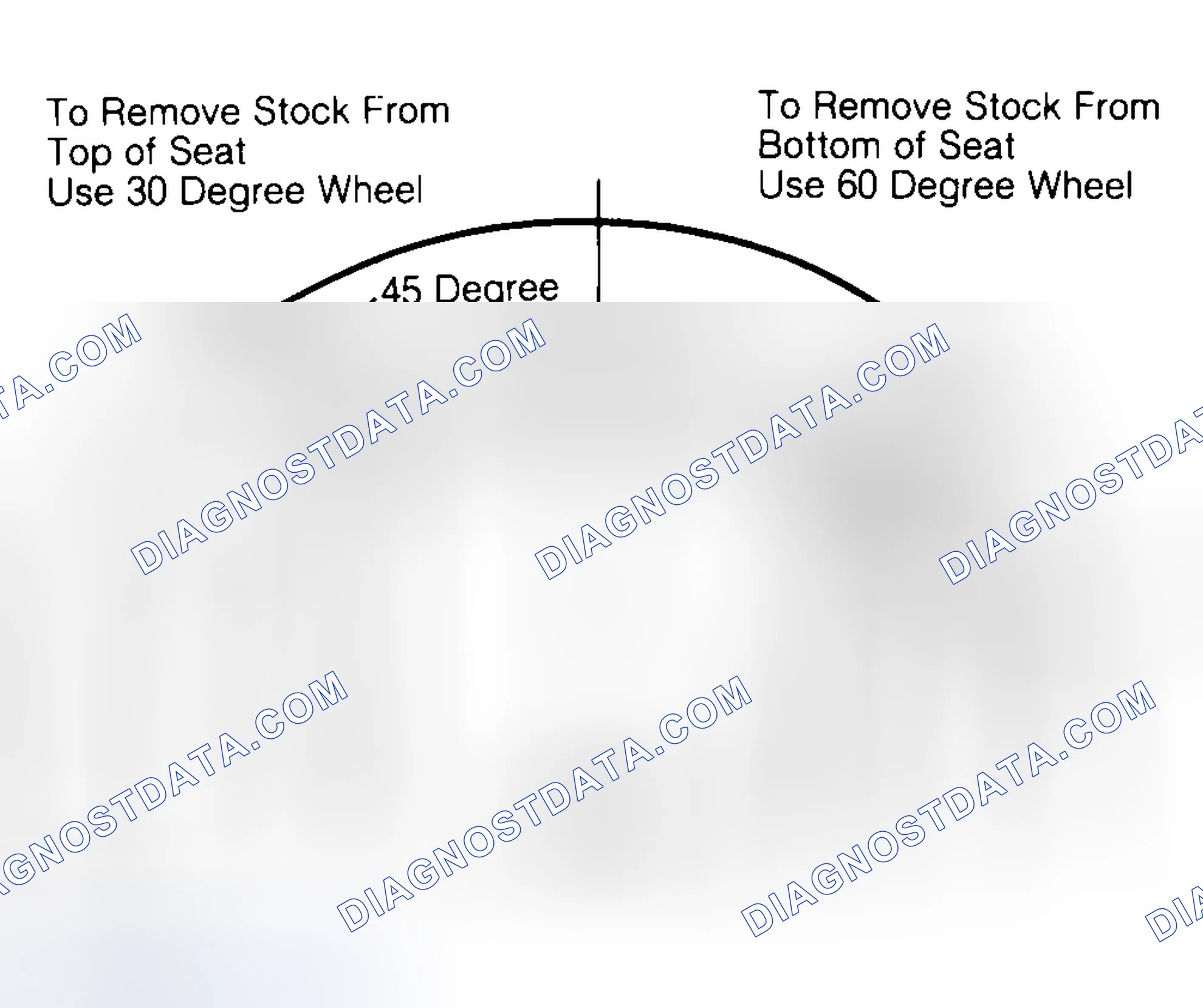 Scheme 19: Adjusting Valve Seat Width