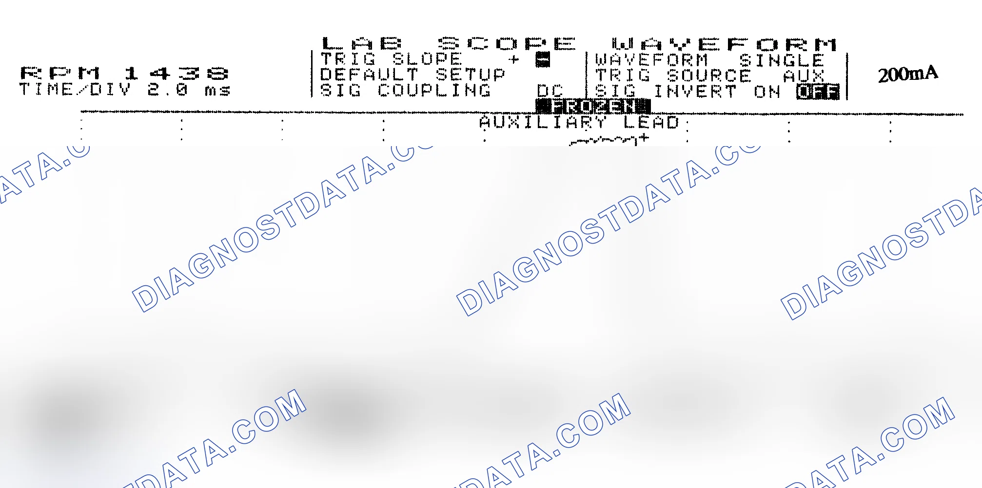 Scheme 15: Single Injector w/Normal Current Flow - Current Pattern