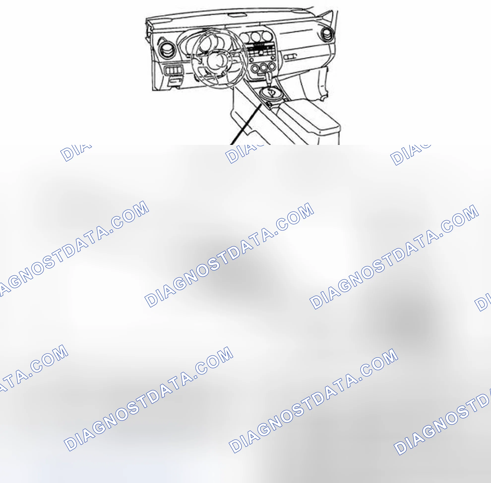 Scheme 418: AUTOMATIC TRANSAXLE SHIFT MECHANISM LOCATION INDEX