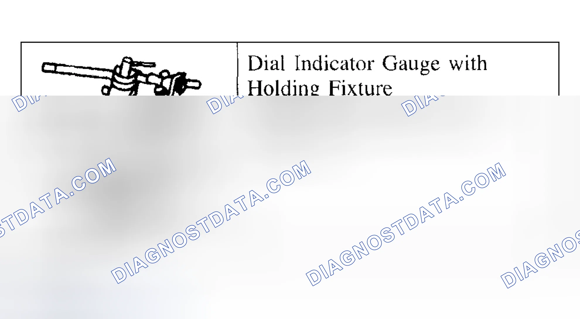 Scheme 336: Camshaft End Play - OHC Engines
