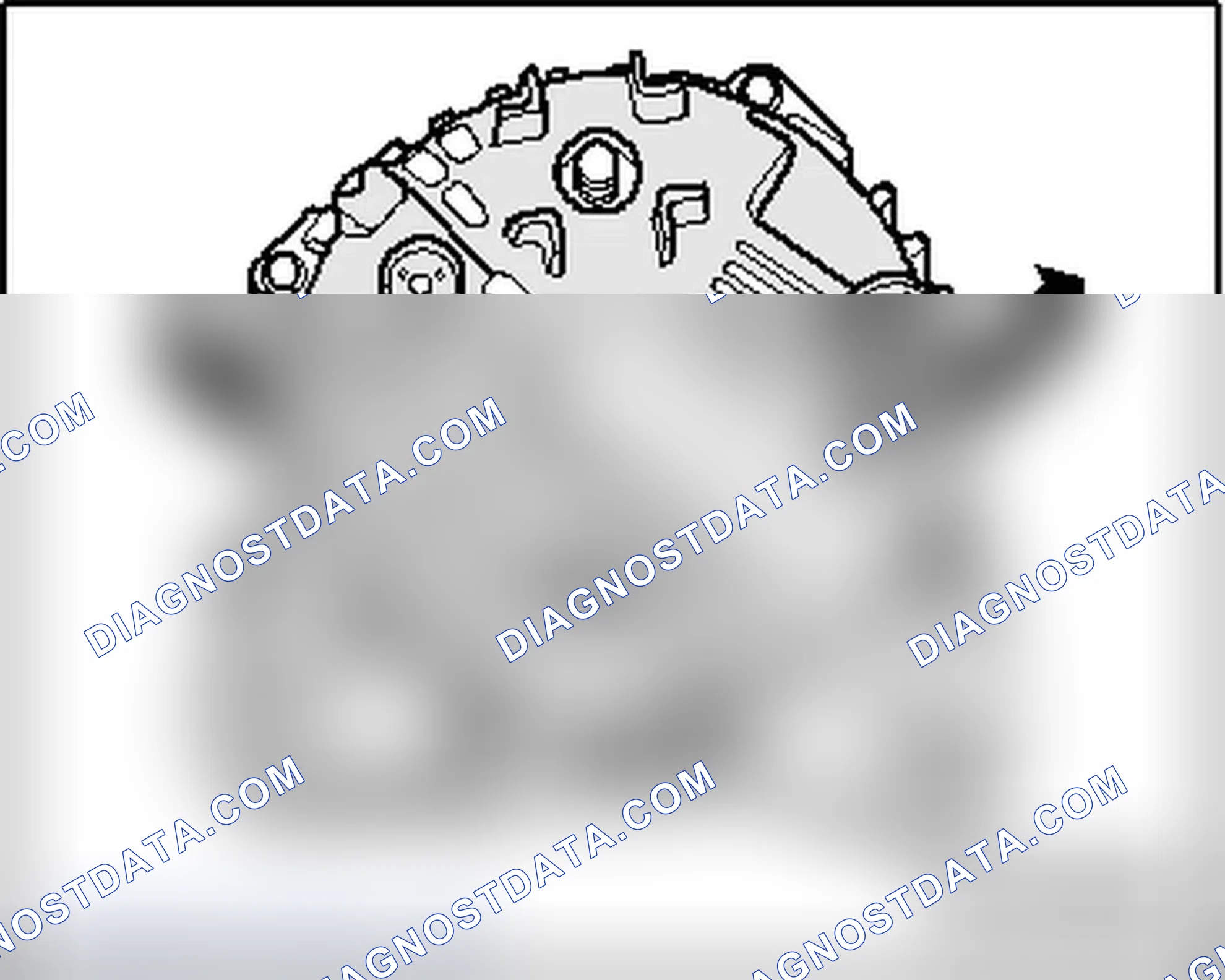 Scheme 141: VOLTAGE REGULATOR, VALEO GENERATOR, FROM 2001