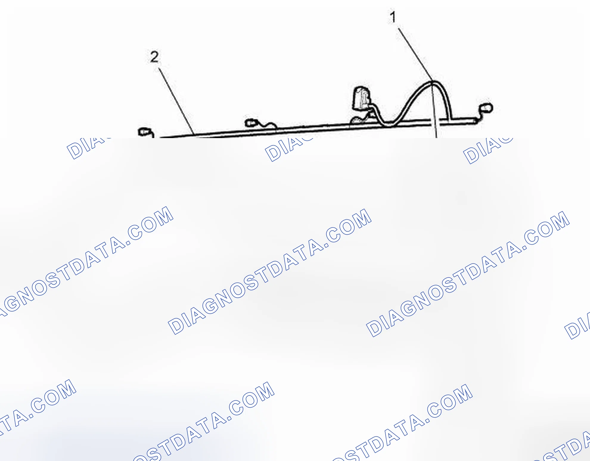 Scheme 4: Rear Object Sensor Wiring Harness Replacement