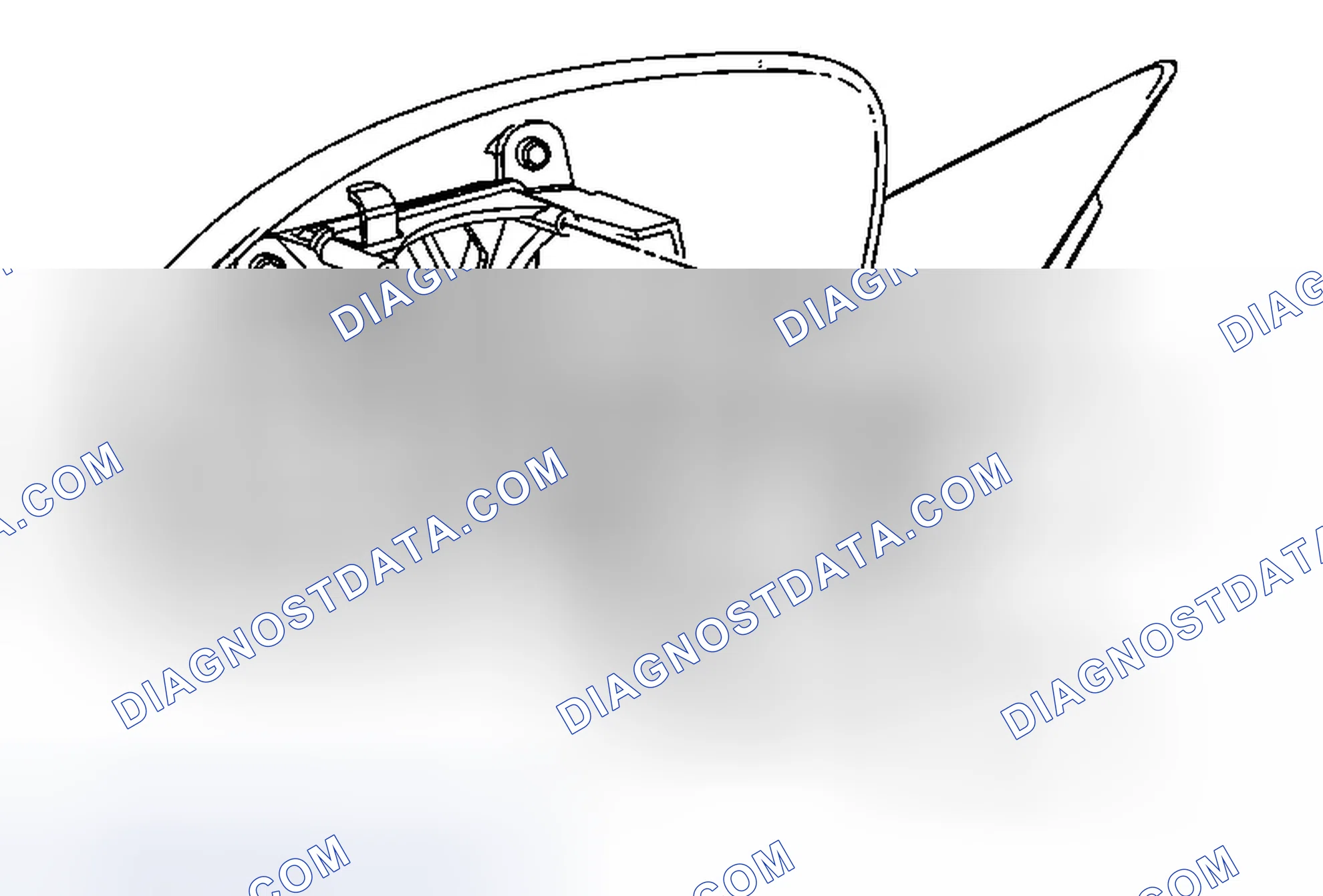 Scheme 10: Outside Rearview Mirror Motor Replacement