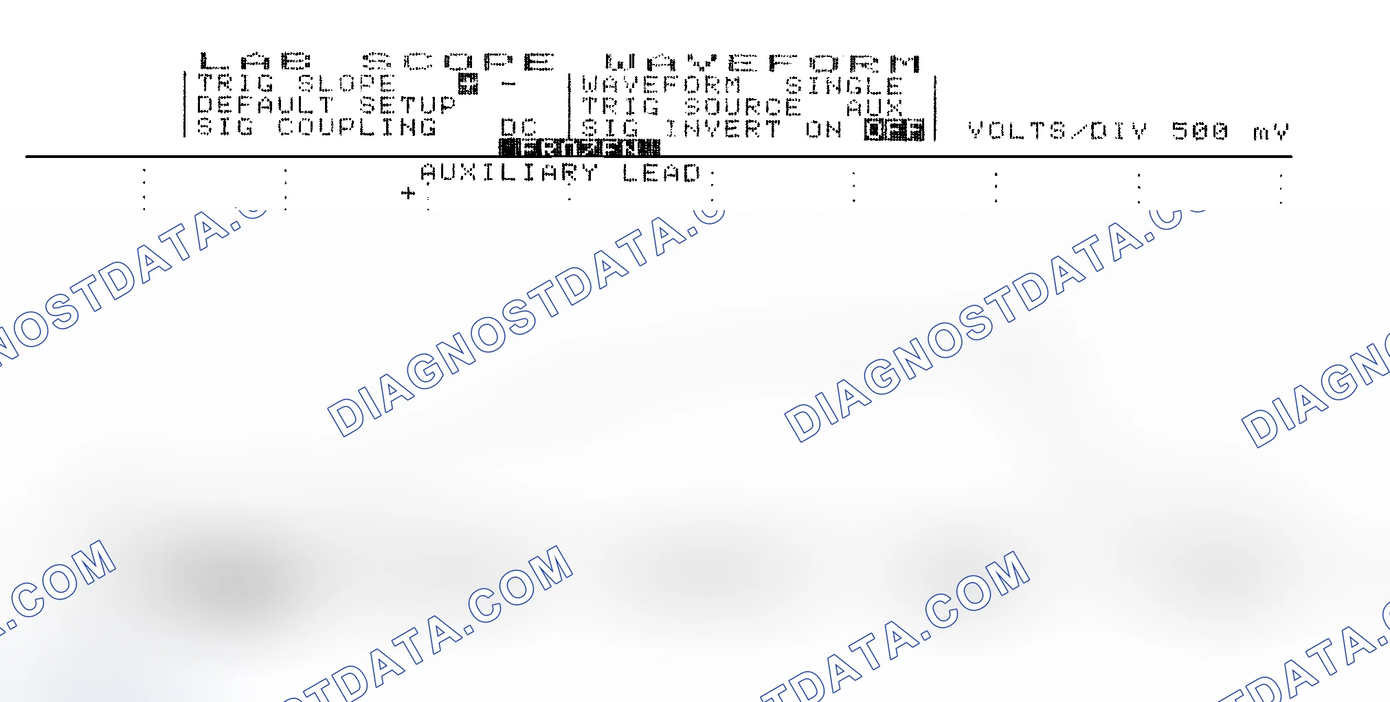 Scheme 14: Single Injector w/Excessive Current Flow - Current Pattern