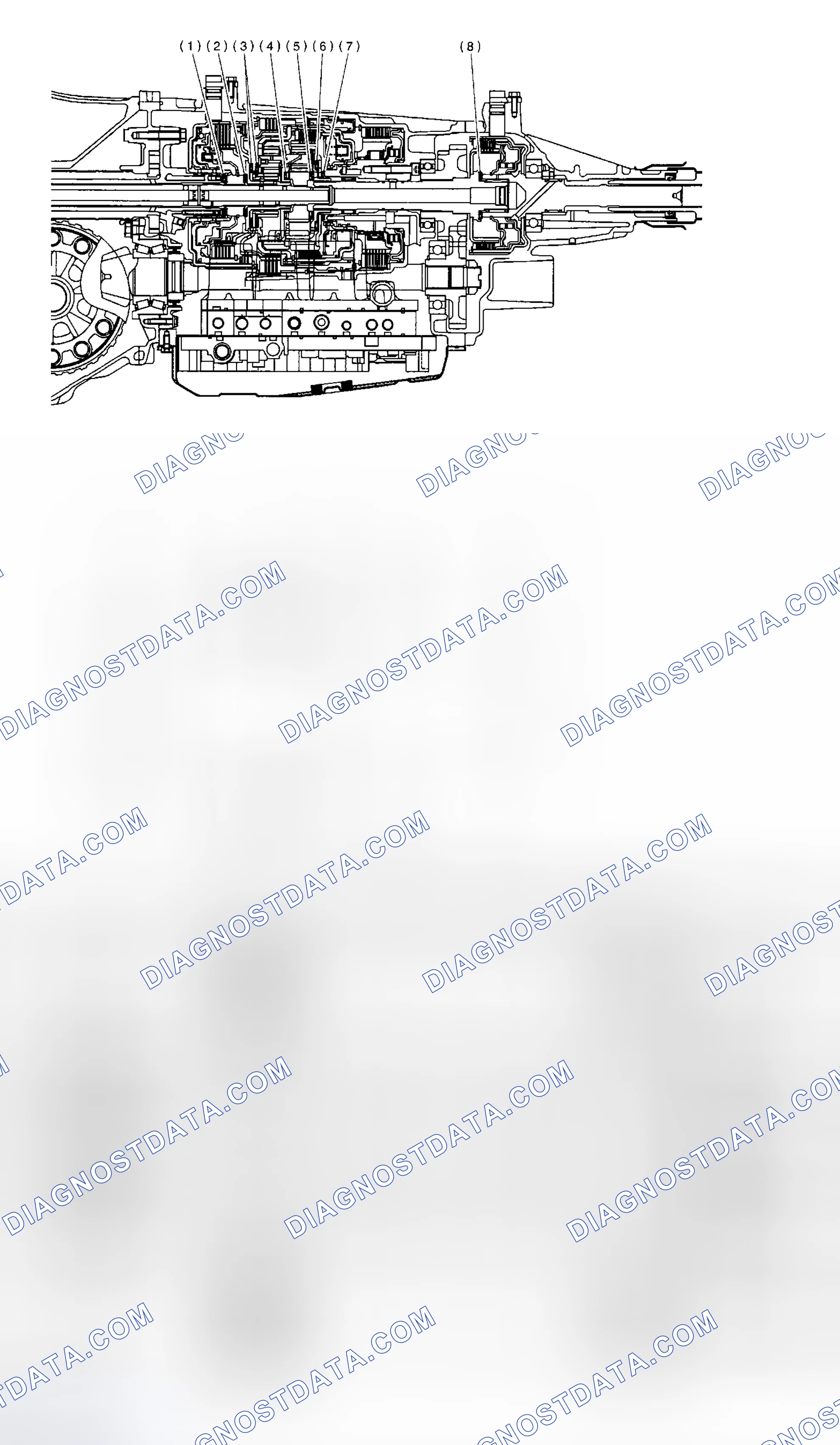 Scheme 36: Location & Installing Direction Of Thrust Needle Bearing & Specifications Chart