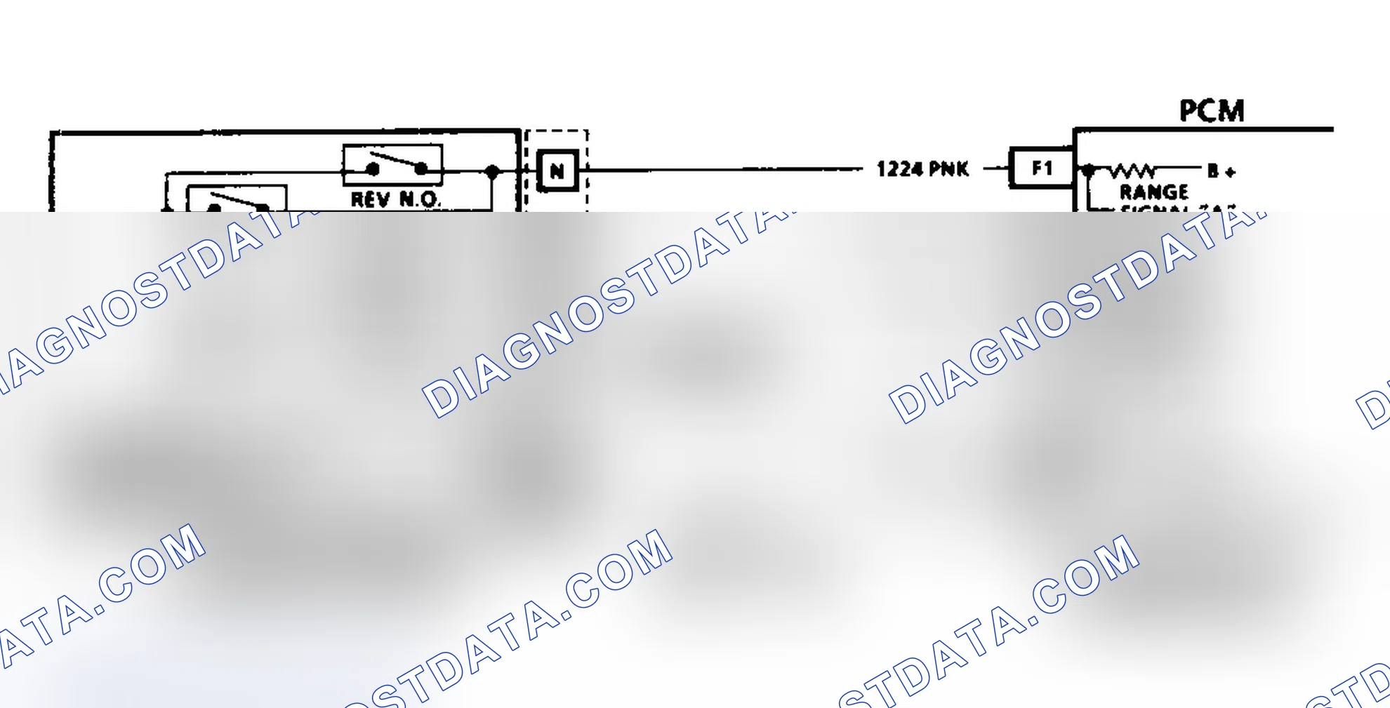 Scheme 280: Code 28 Schematic (4L60-E Transmission (Gasoline) Transmission Range Pressure Switch
