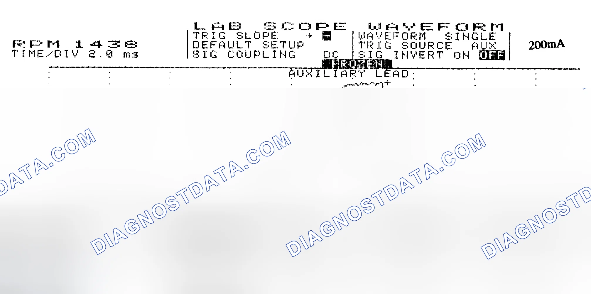 Scheme 15: Single Injector w/Normal Current Flow - Current Pattern