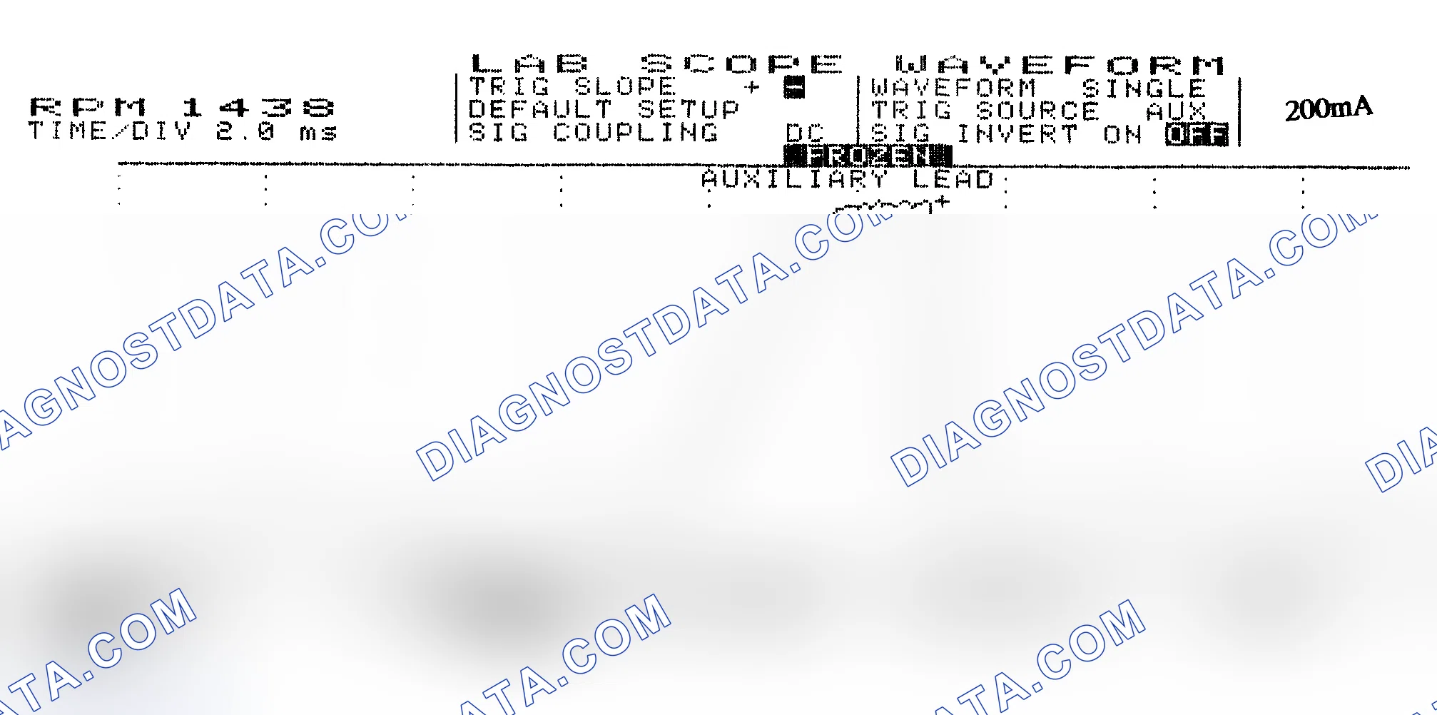 Scheme 15: Single Injector w/Normal Current Flow - Current Pattern