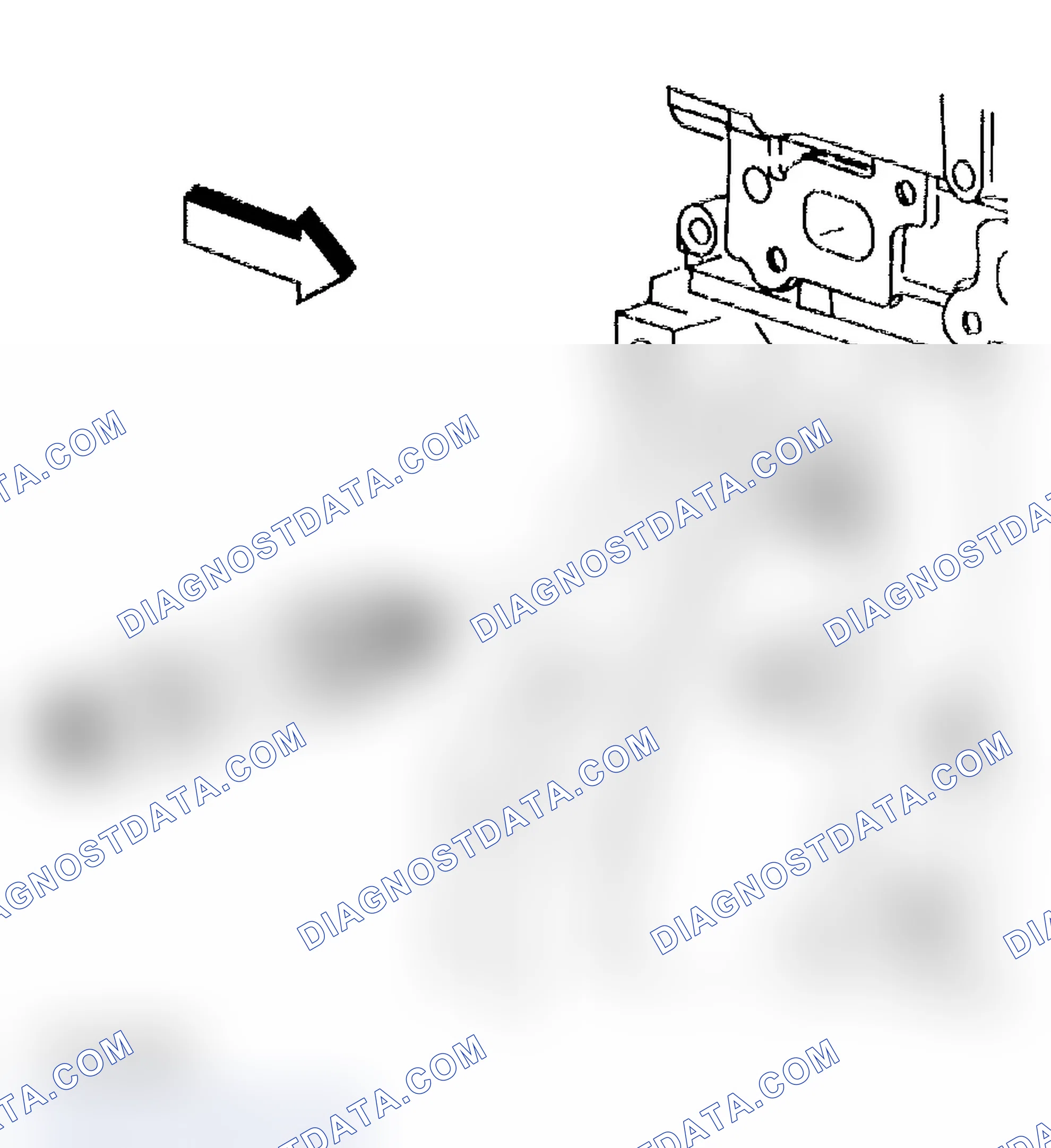 Scheme 1034: Heater Inlet Hose Fitting Removal