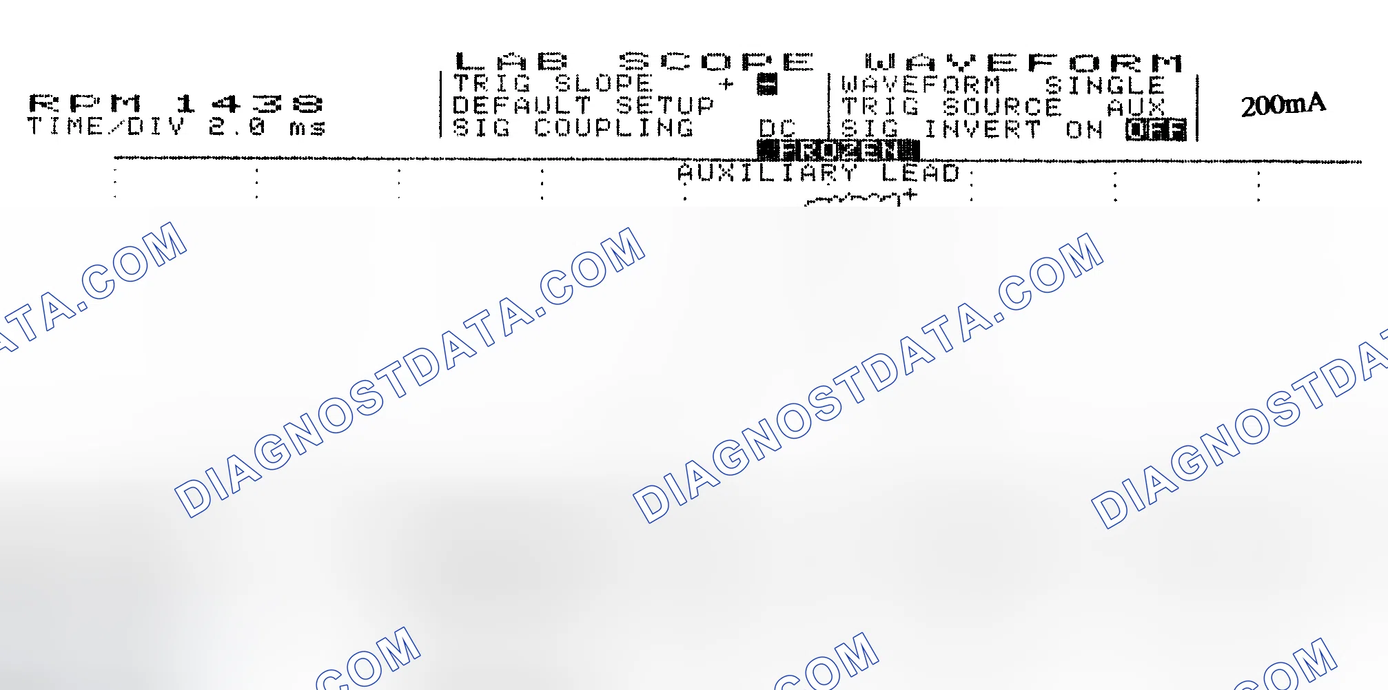 Scheme 15: Single Injector w/Normal Current Flow - Current Pattern