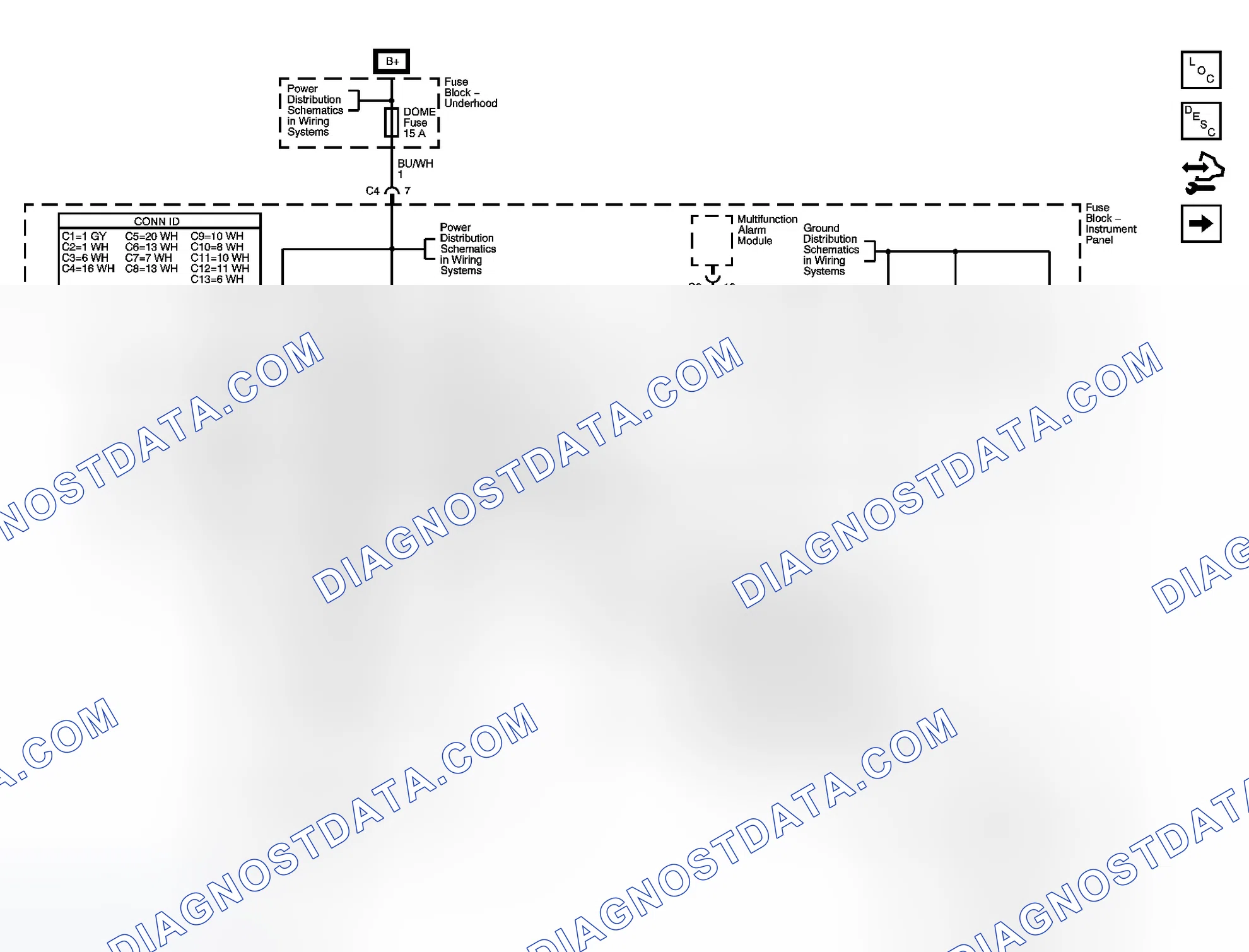 Scheme 11: Interior Lights Schematics