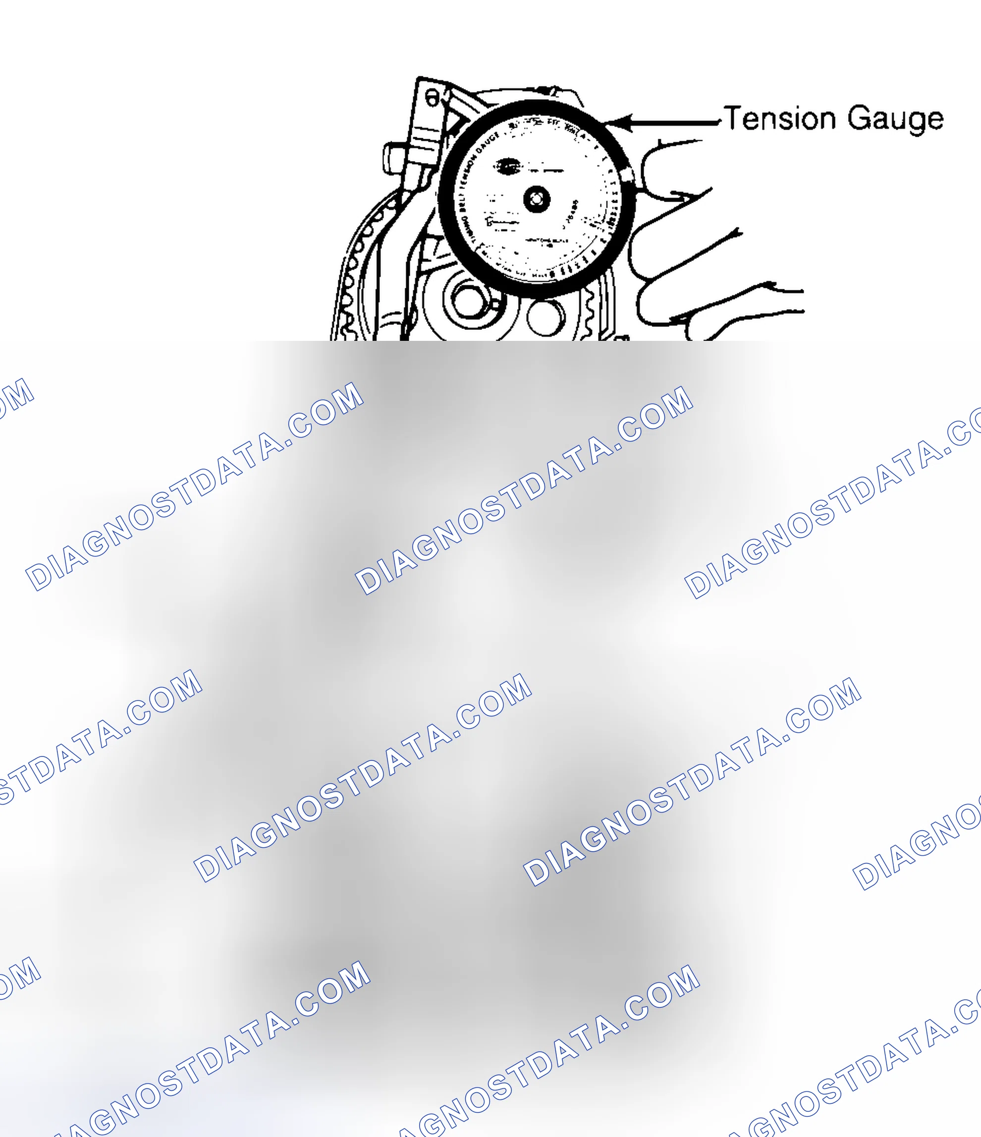 Scheme 3: Adjusting Typical Timing Belt Tension