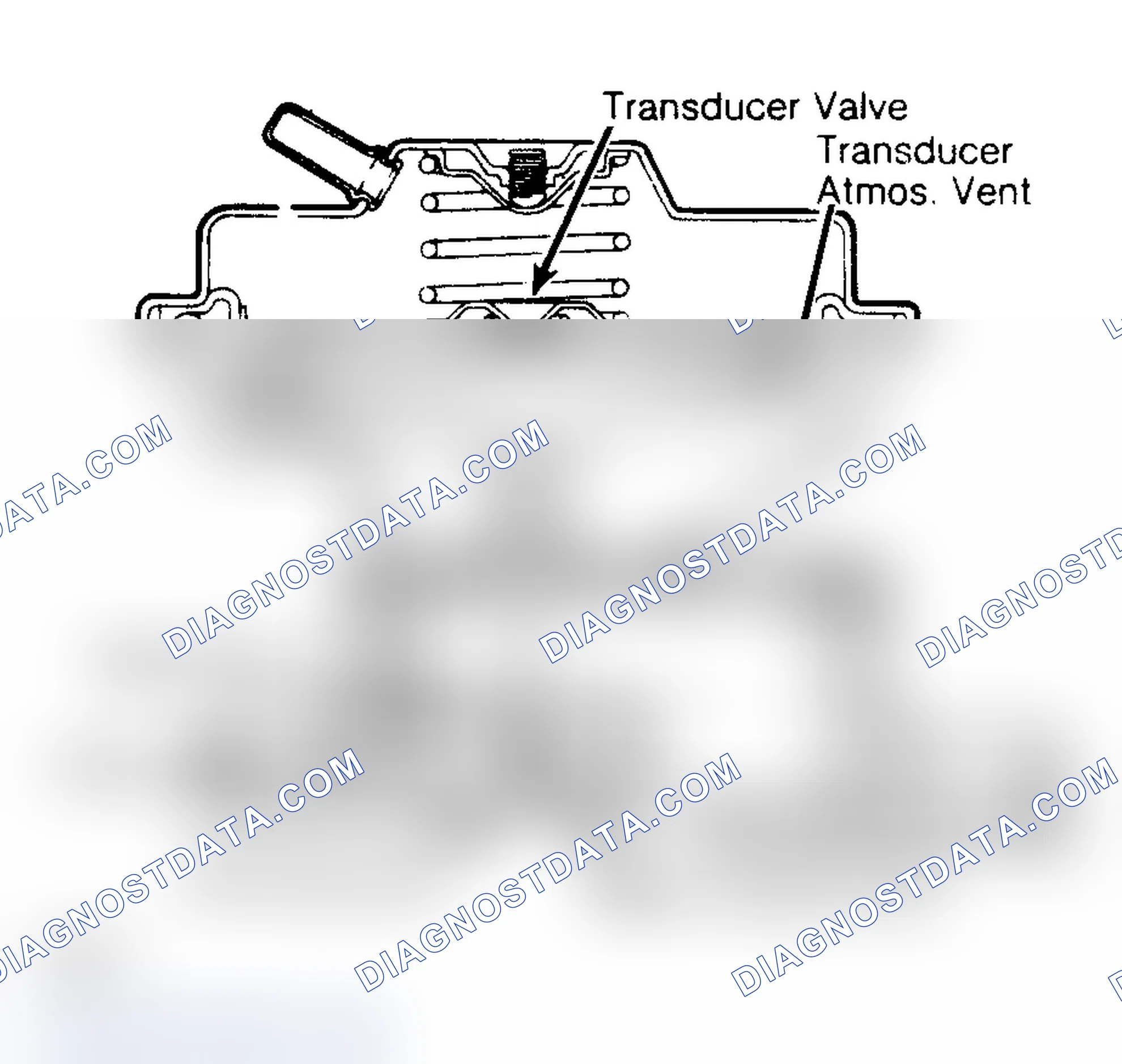 Scheme 64: Integral Backpressure Transducer & EGR Valve Valve cannot be opened by vacuum until bleed hole is closed by exhaust backpressure.