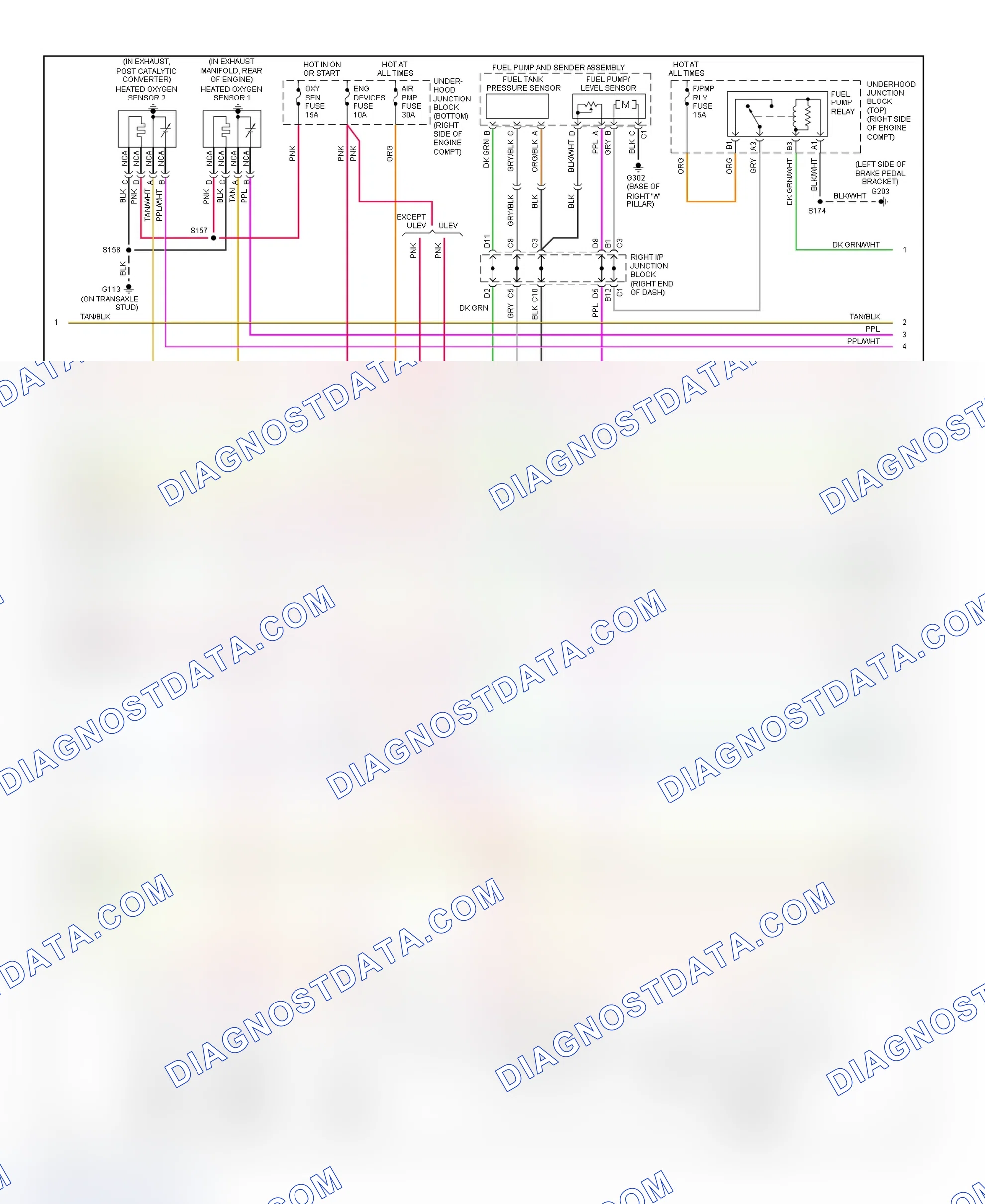 Scheme 173: PCM Wiring Diagram (Impala & Monte Carlo - 3.8L - 3 Of 4)