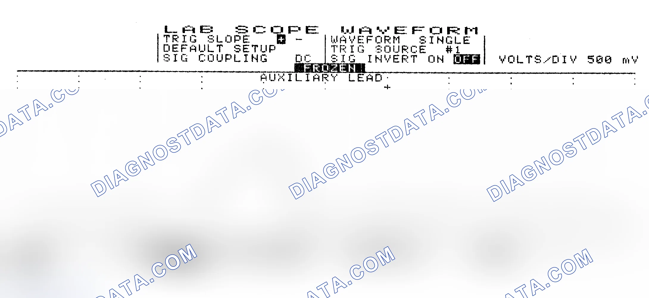 Scheme 10: Single Injector w/Excessive Current Flow - Current Pattern