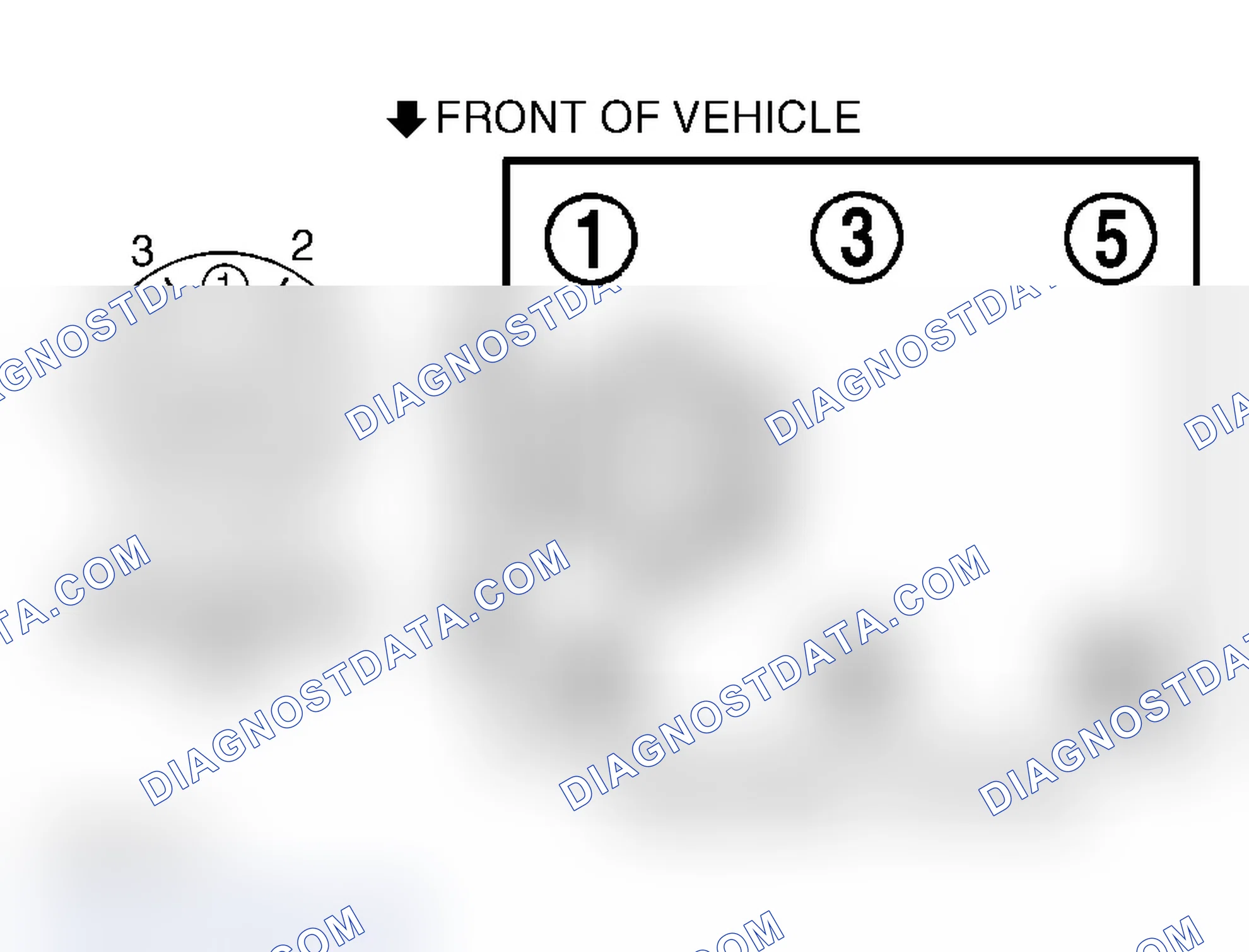 Scheme 3: Firing Order & Distributor Rotation 3.0L V6 (Caravan & Voyager)