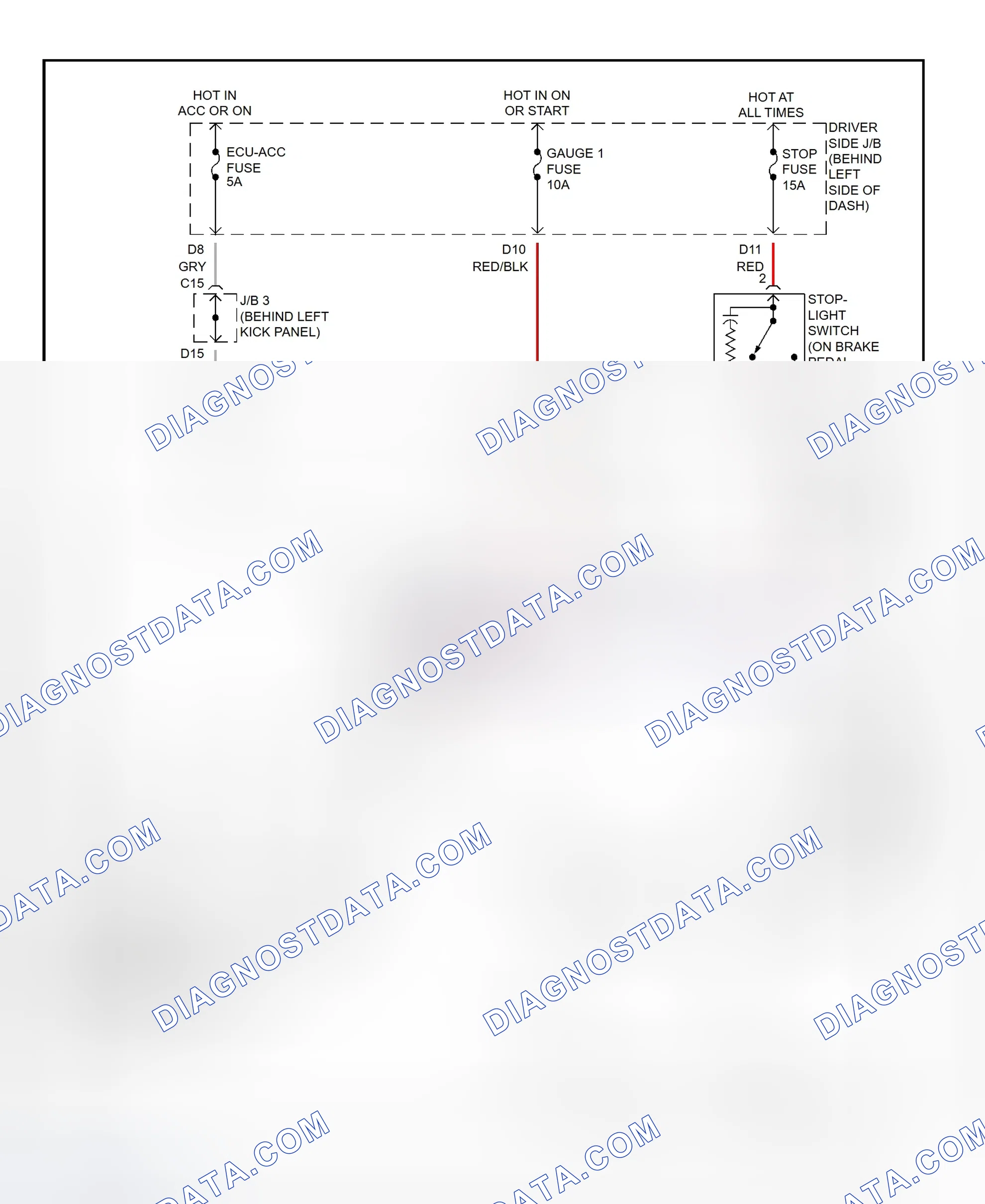 Scheme 273: Shift Interlock System Wiring Diagram (2001 - Toyota Avalon)