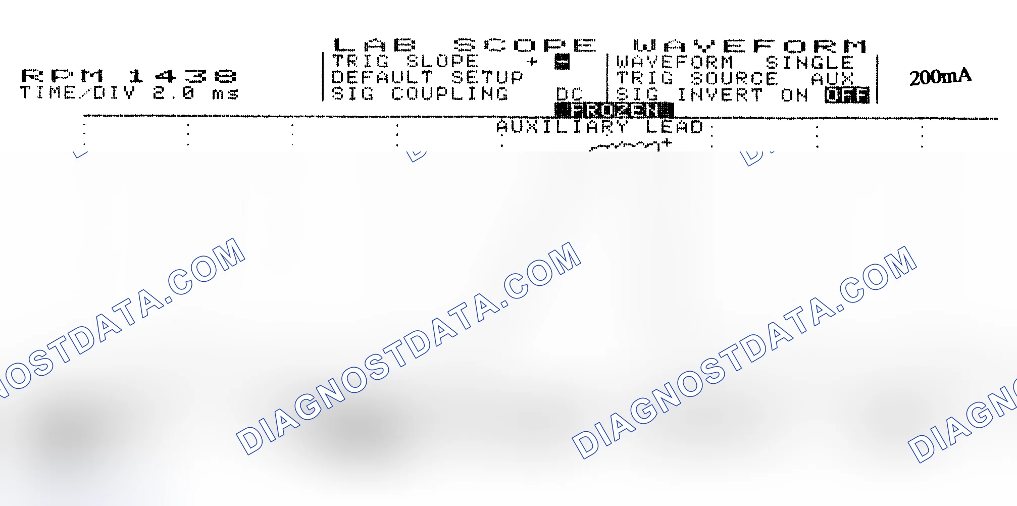 Scheme 15: Single Injector w/Normal Current Flow - Current Pattern
