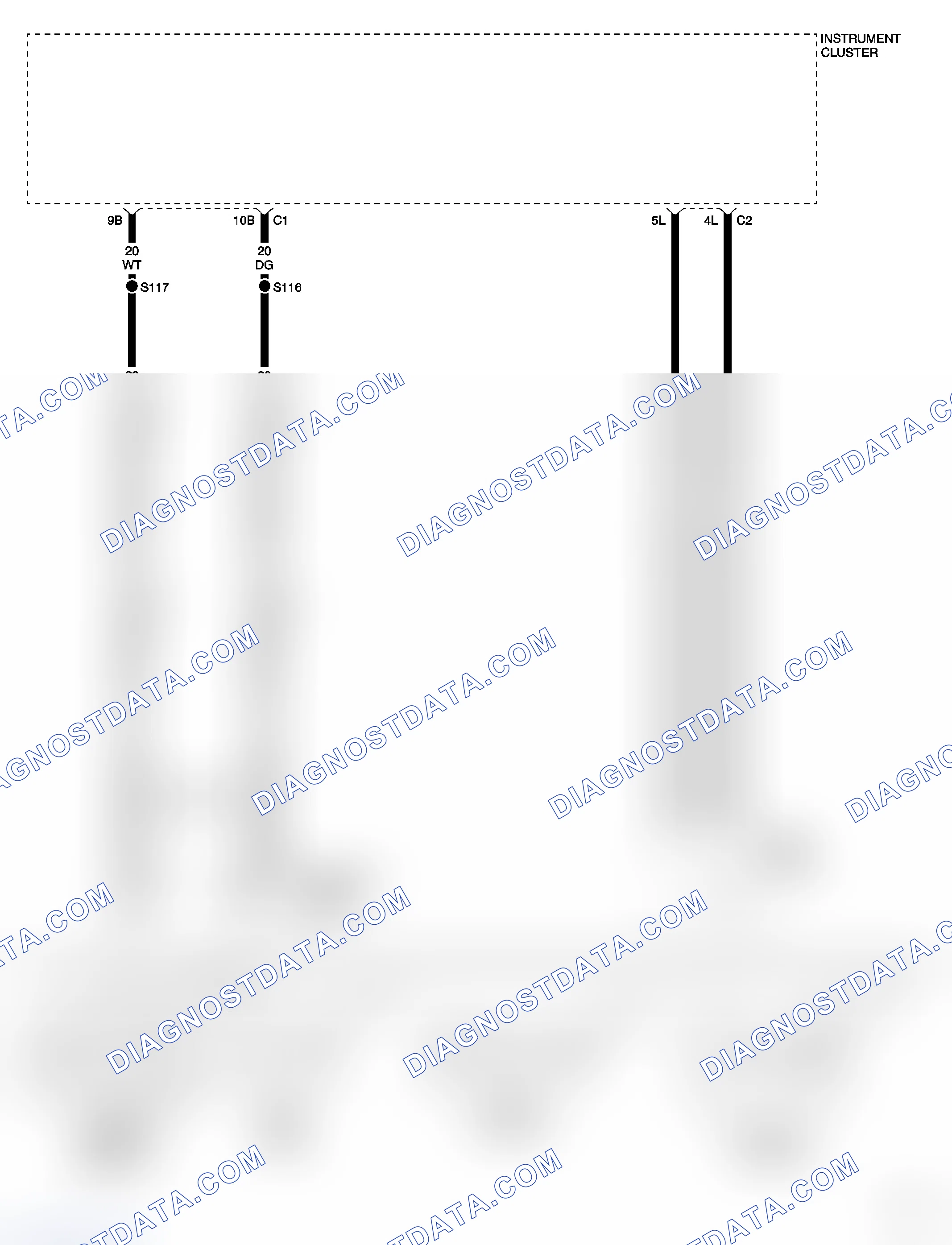 Scheme 234: P0460-FUEL LEVEL SENSOR CIRCUIT