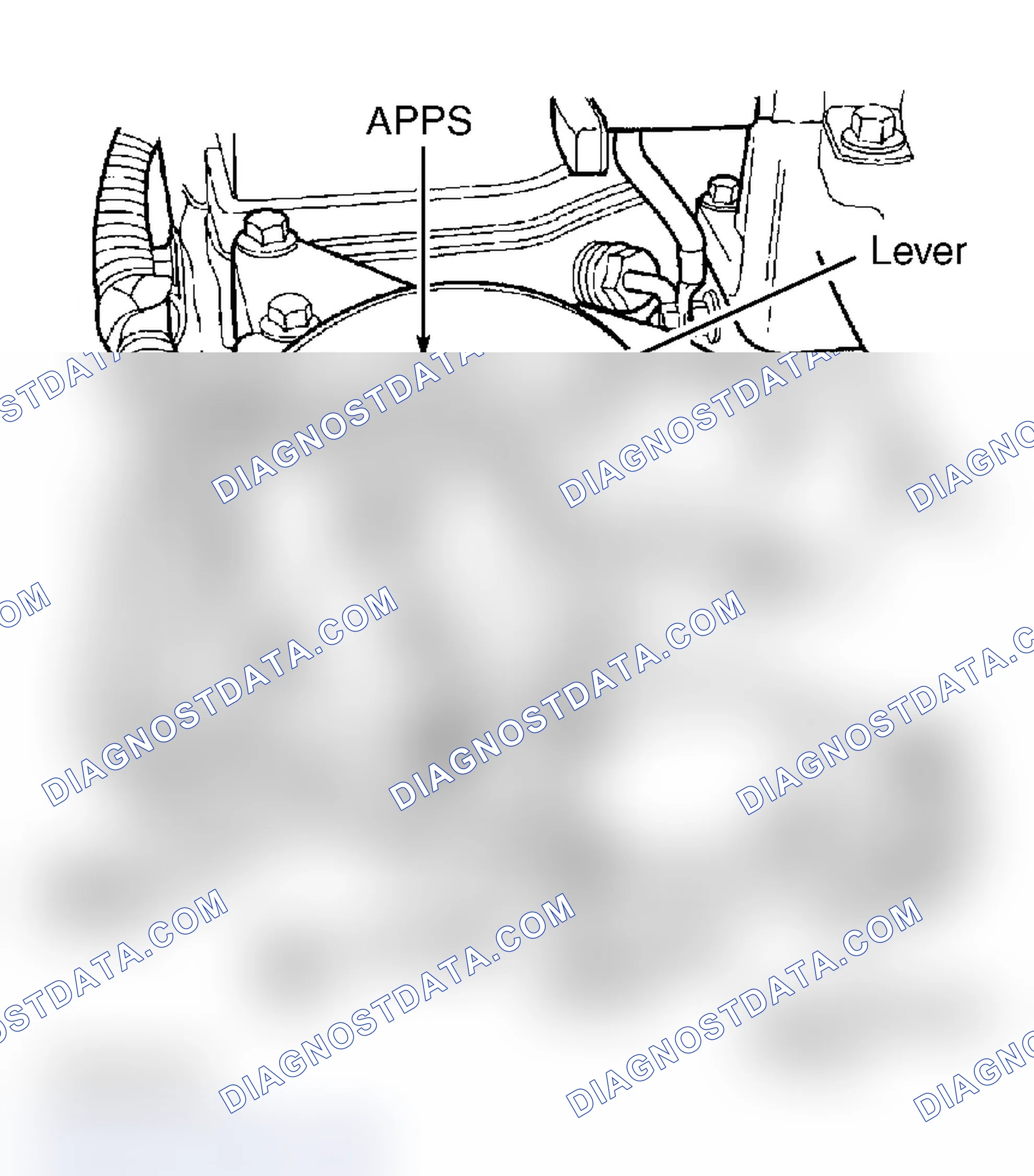 Scheme 52: Locating Accelerator Pedal Position Sensor