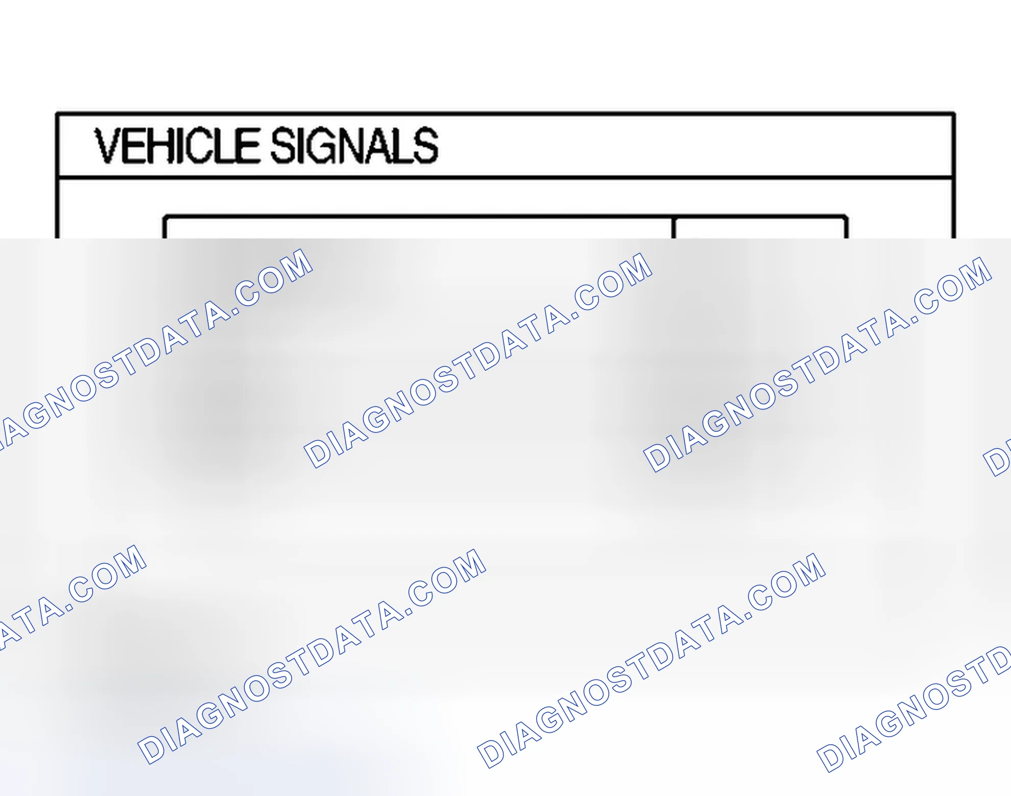 Scheme 373: VEHICLE SIGNALS