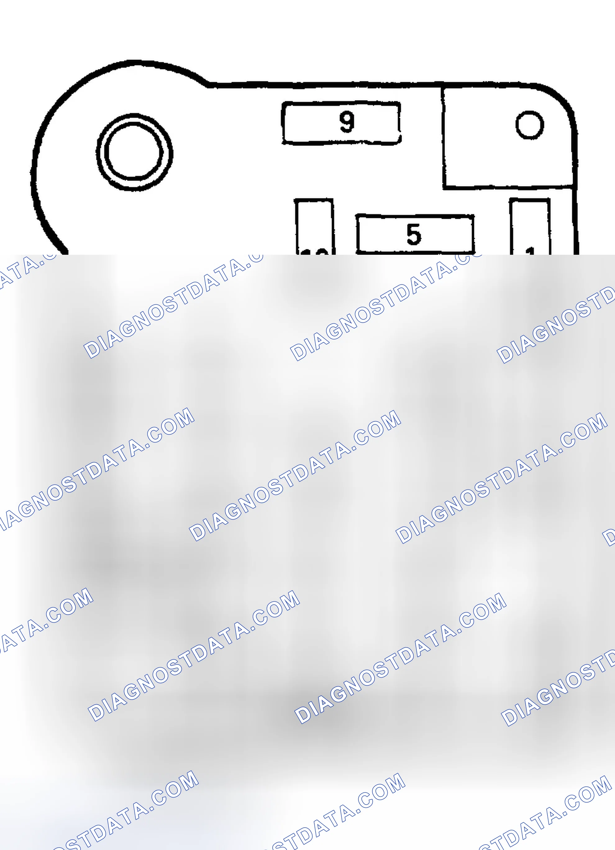 Scheme 1: INTERIOR FUSE PANEL IDENTIFICATION (E-SERIES) - 1994-96