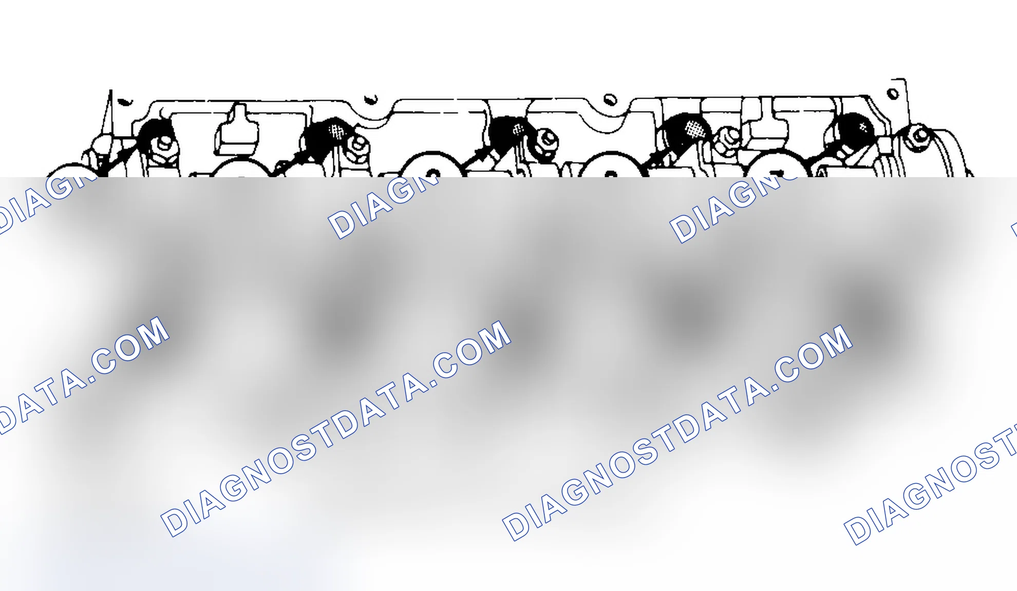 Scheme 3: Typical Cylinder Head Tightening or Loosening Sequence