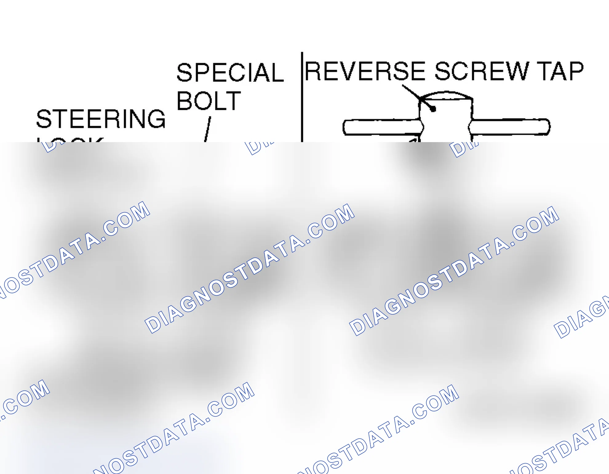 Scheme 150: << A >> SPECIAL BOLT REMOVAL