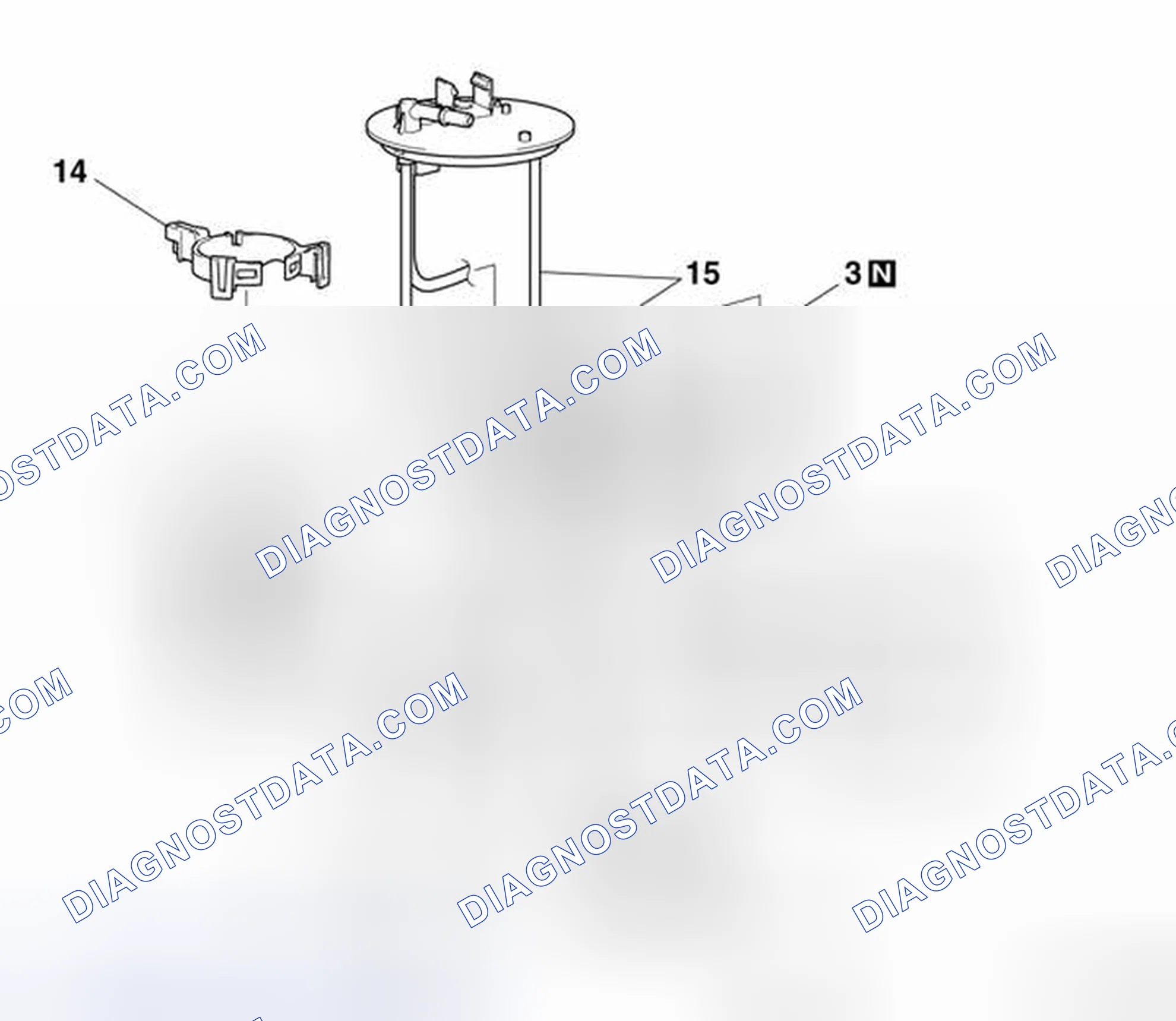 Scheme 38: FUEL PUMP MODULE