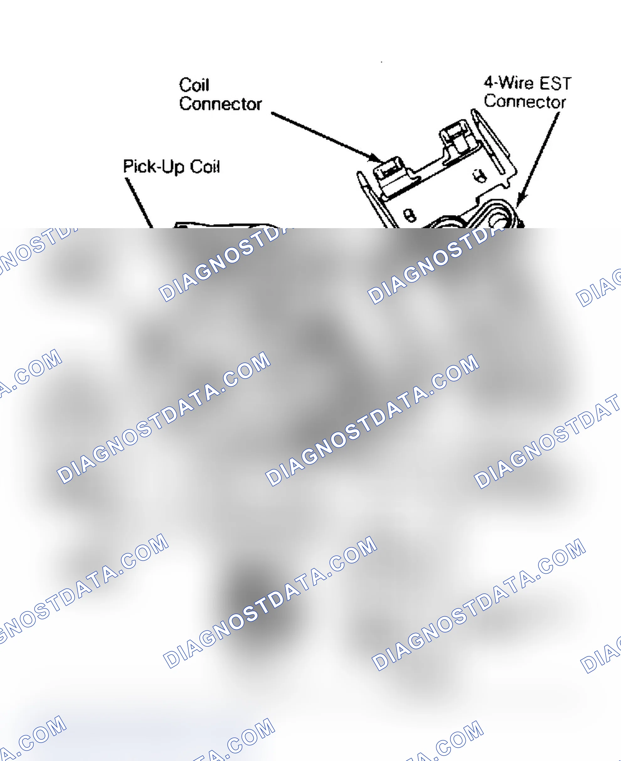 Scheme 17: Checking Distributor Pick-Up Coil Integral mounted ignition coil is shown.